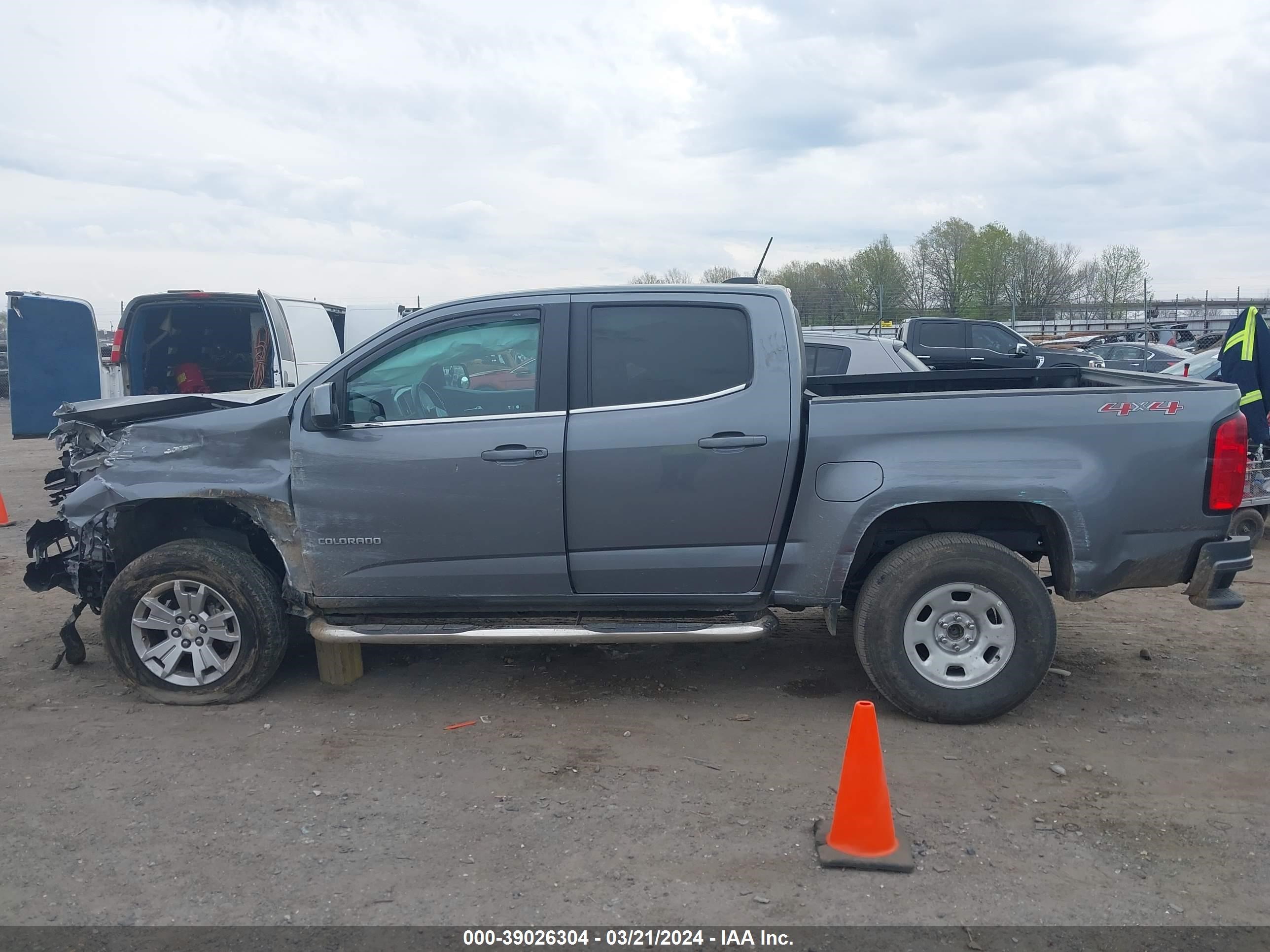 2020 Chevrolet Colorado 4Wd Short Box Lt vin: 1GCGTCEN9L1233806