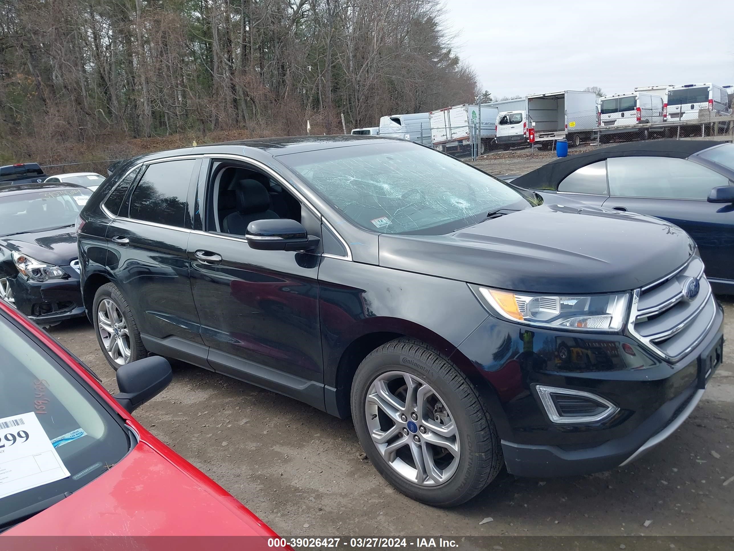 2018 Ford Edge Titanium vin: 2FMPK4K95JBB07441