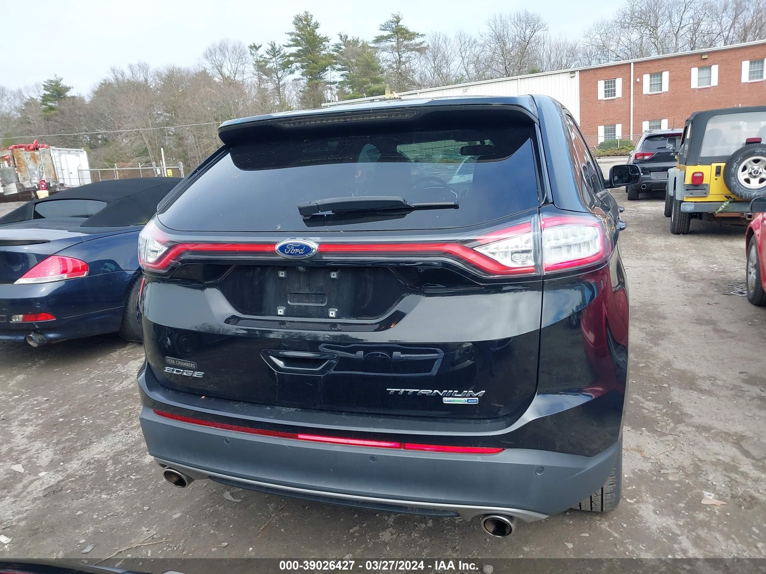 2018 Ford Edge Titanium vin: 2FMPK4K95JBB07441