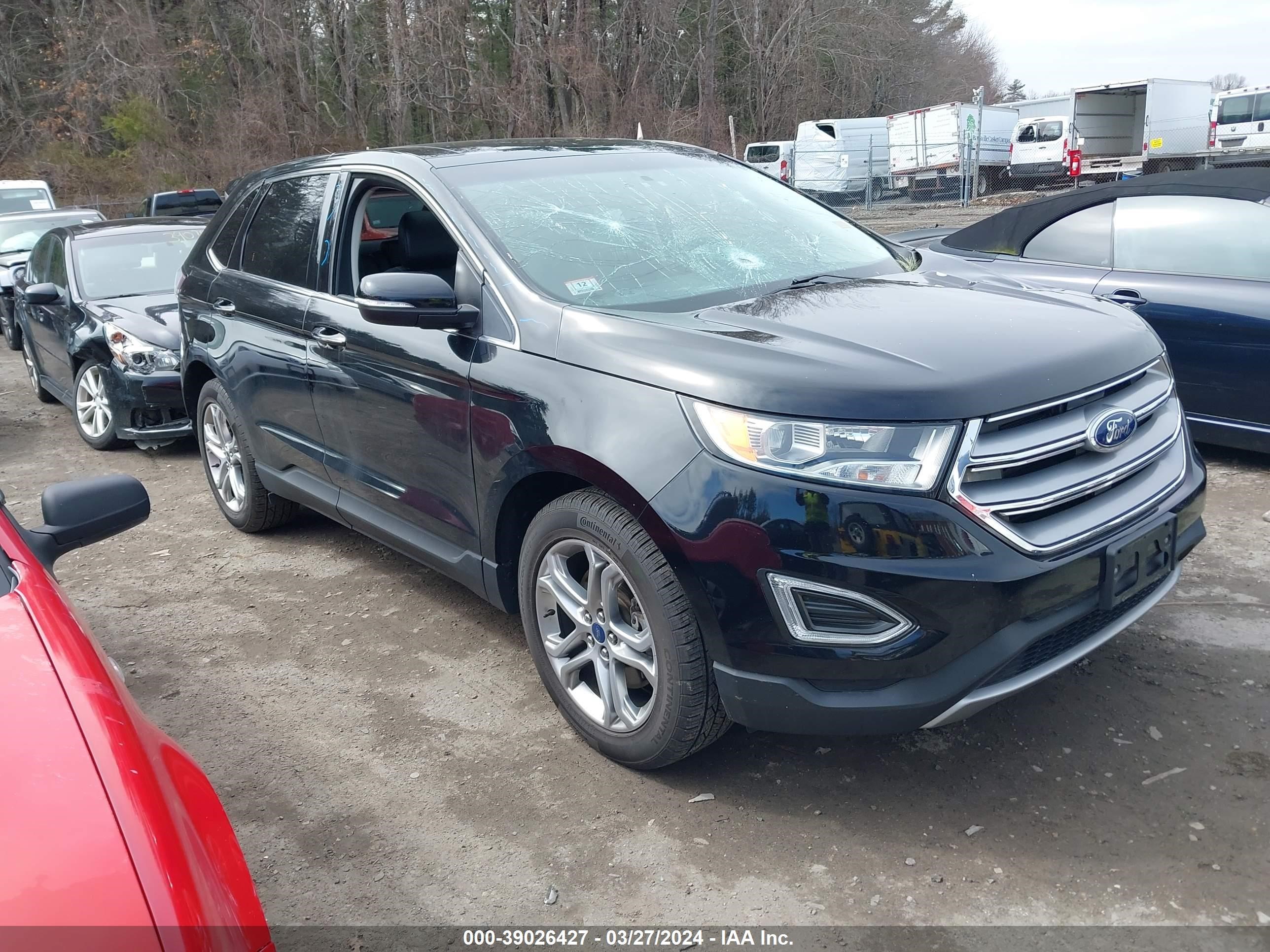 2018 Ford Edge Titanium vin: 2FMPK4K95JBB07441