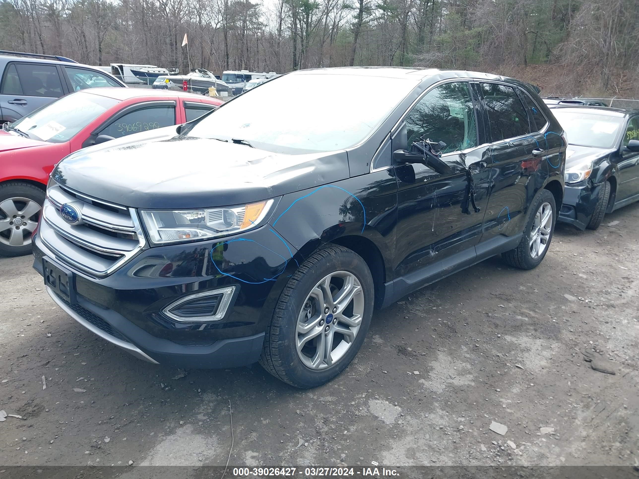 2018 Ford Edge Titanium vin: 2FMPK4K95JBB07441