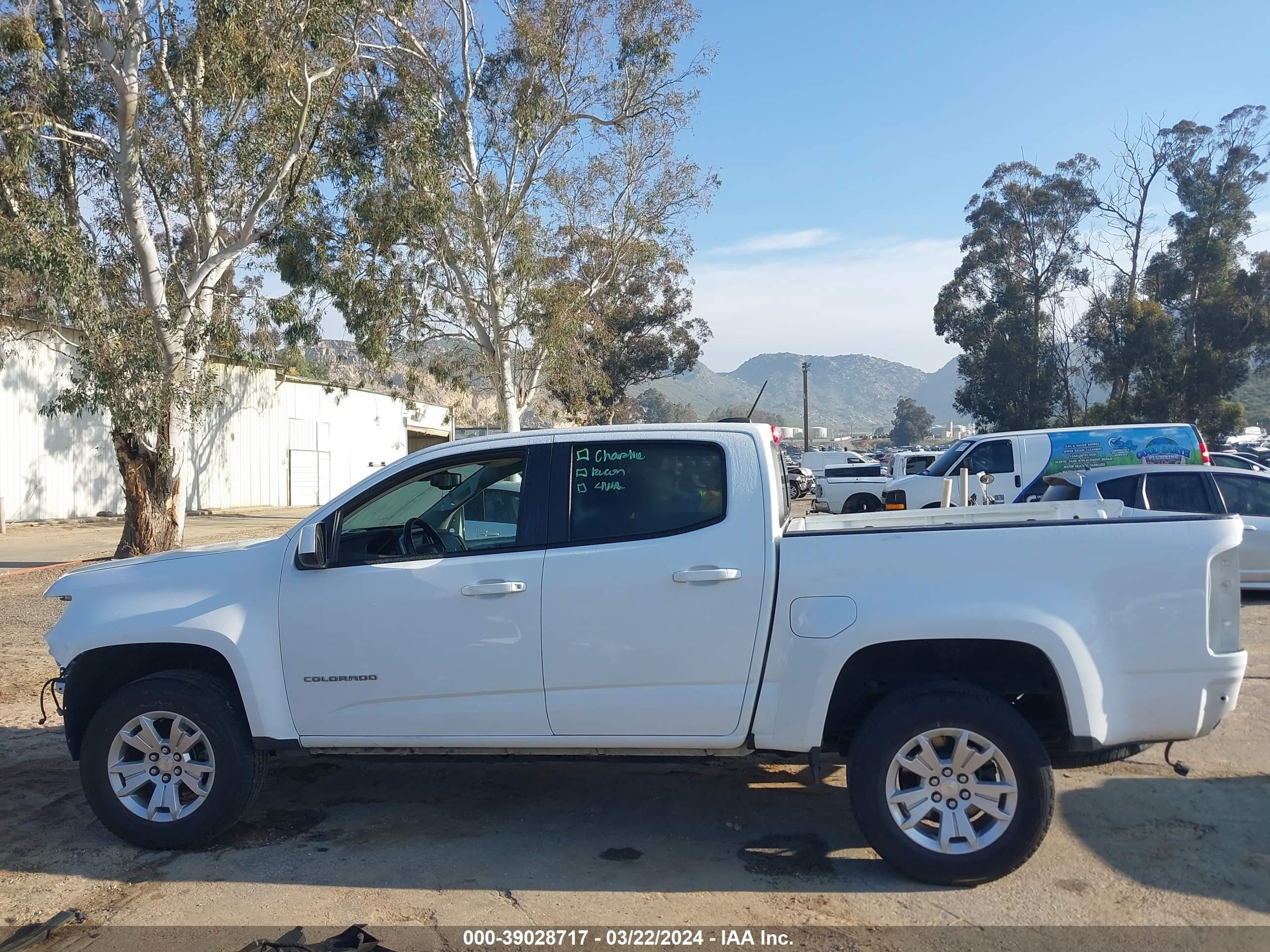 2021 Chevrolet Colorado 2Wd Short Box Lt vin: 1GCGSCEN4M1112993