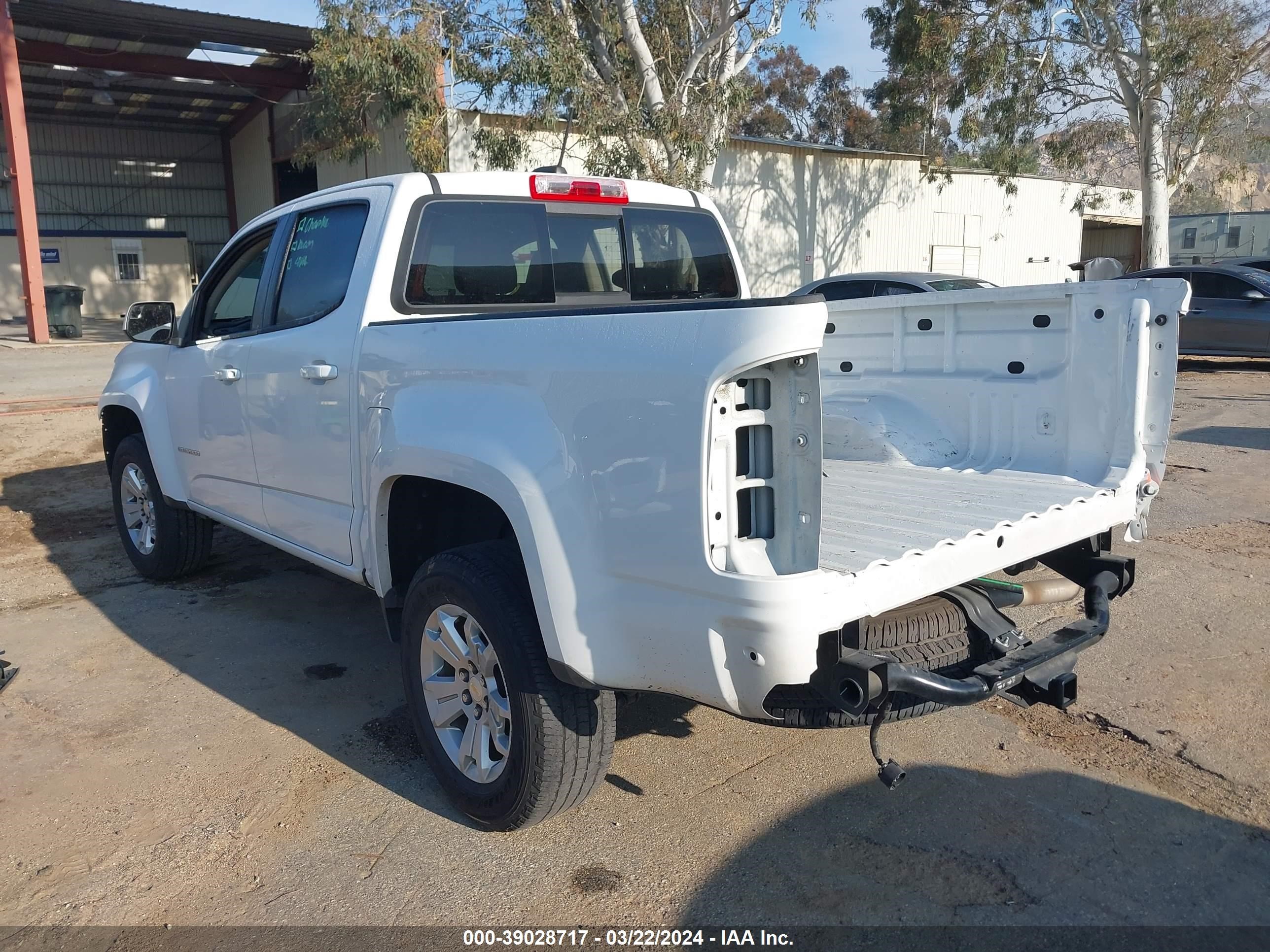 2021 Chevrolet Colorado 2Wd Short Box Lt vin: 1GCGSCEN4M1112993