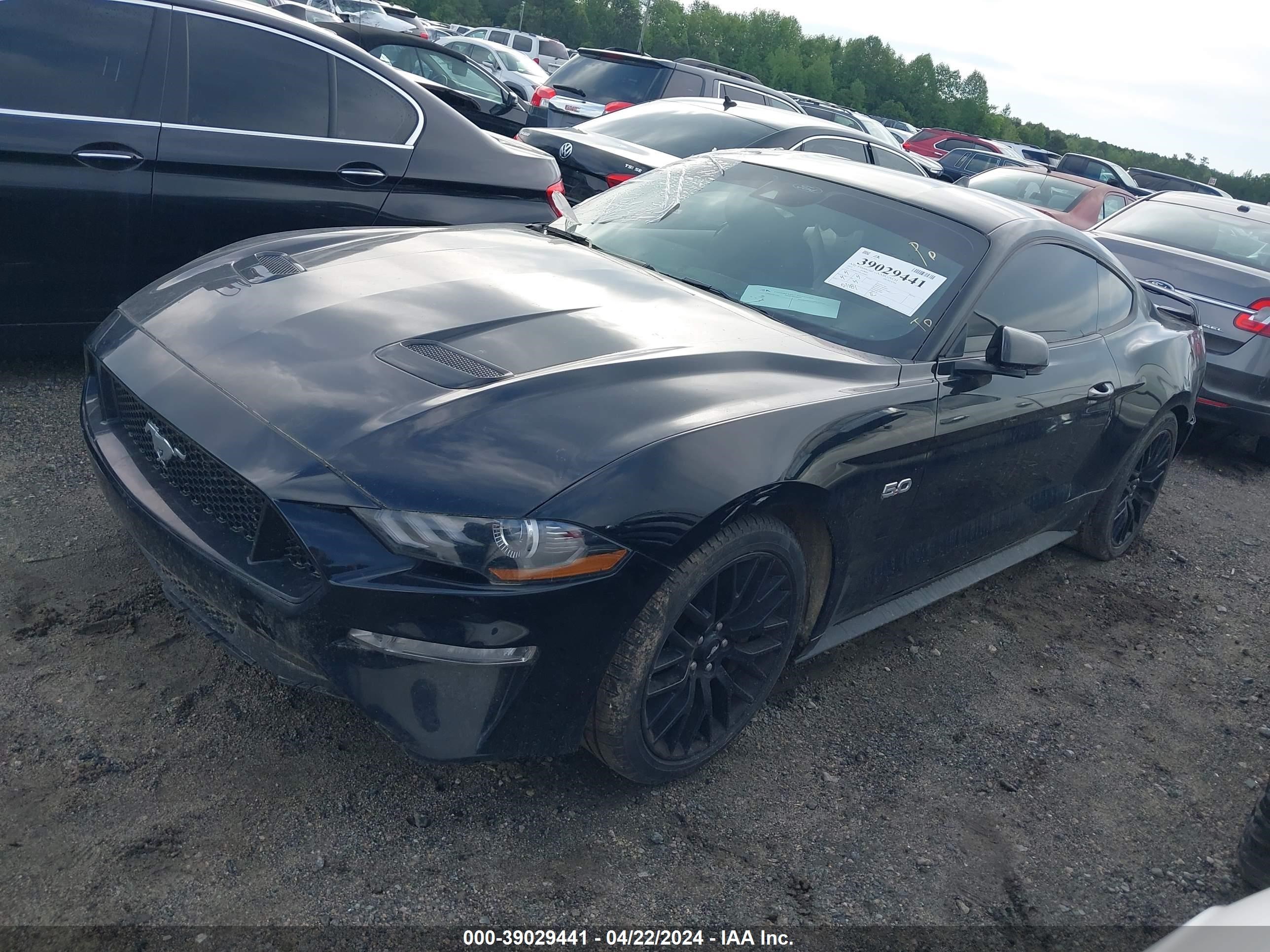 2021 Ford Mustang Gt Premium Fastback vin: 1FA6P8CF4M5109063