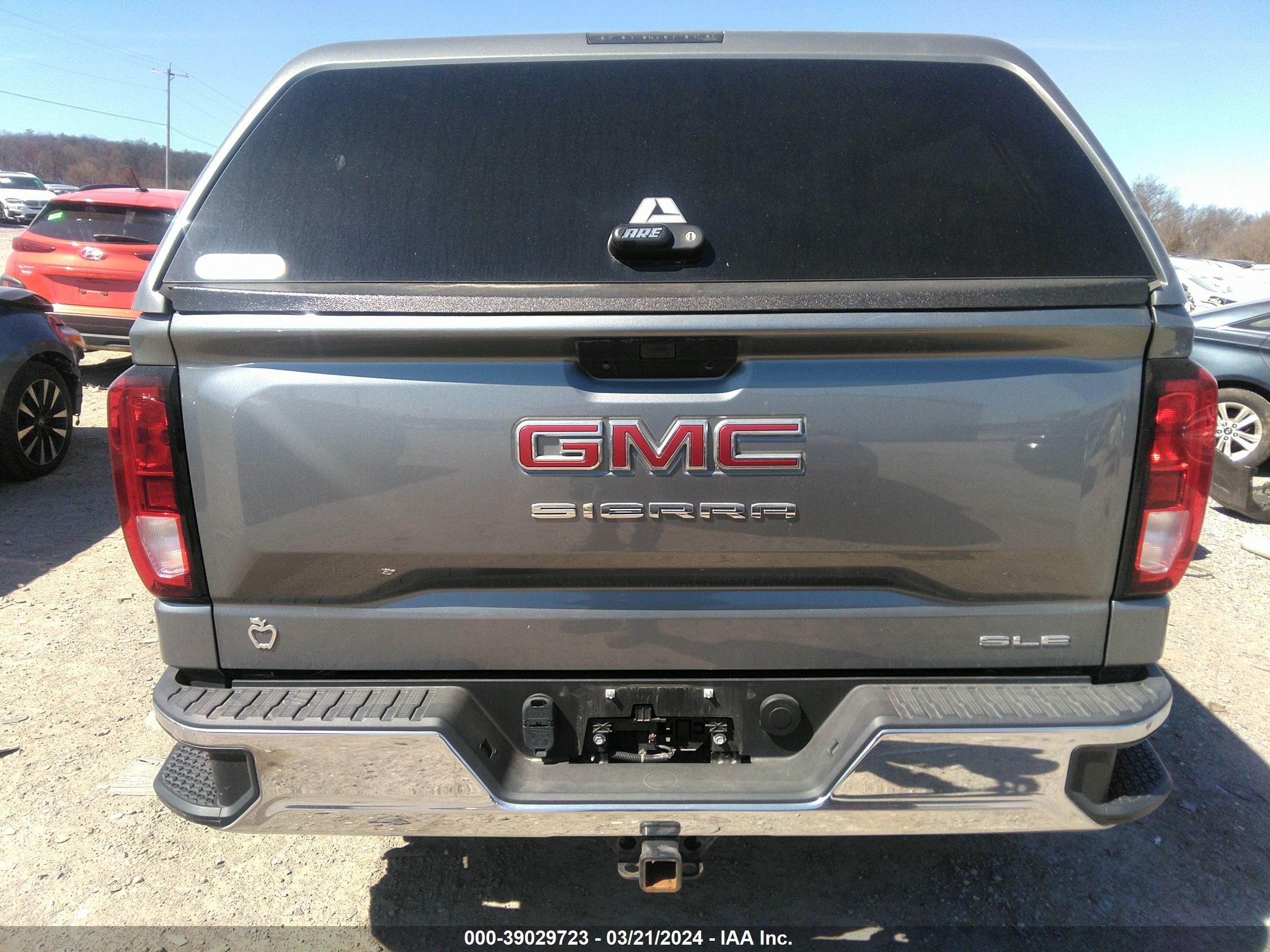 2019 GMC Sierra 1500 Sle vin: 1GTV9BED8KZ172424