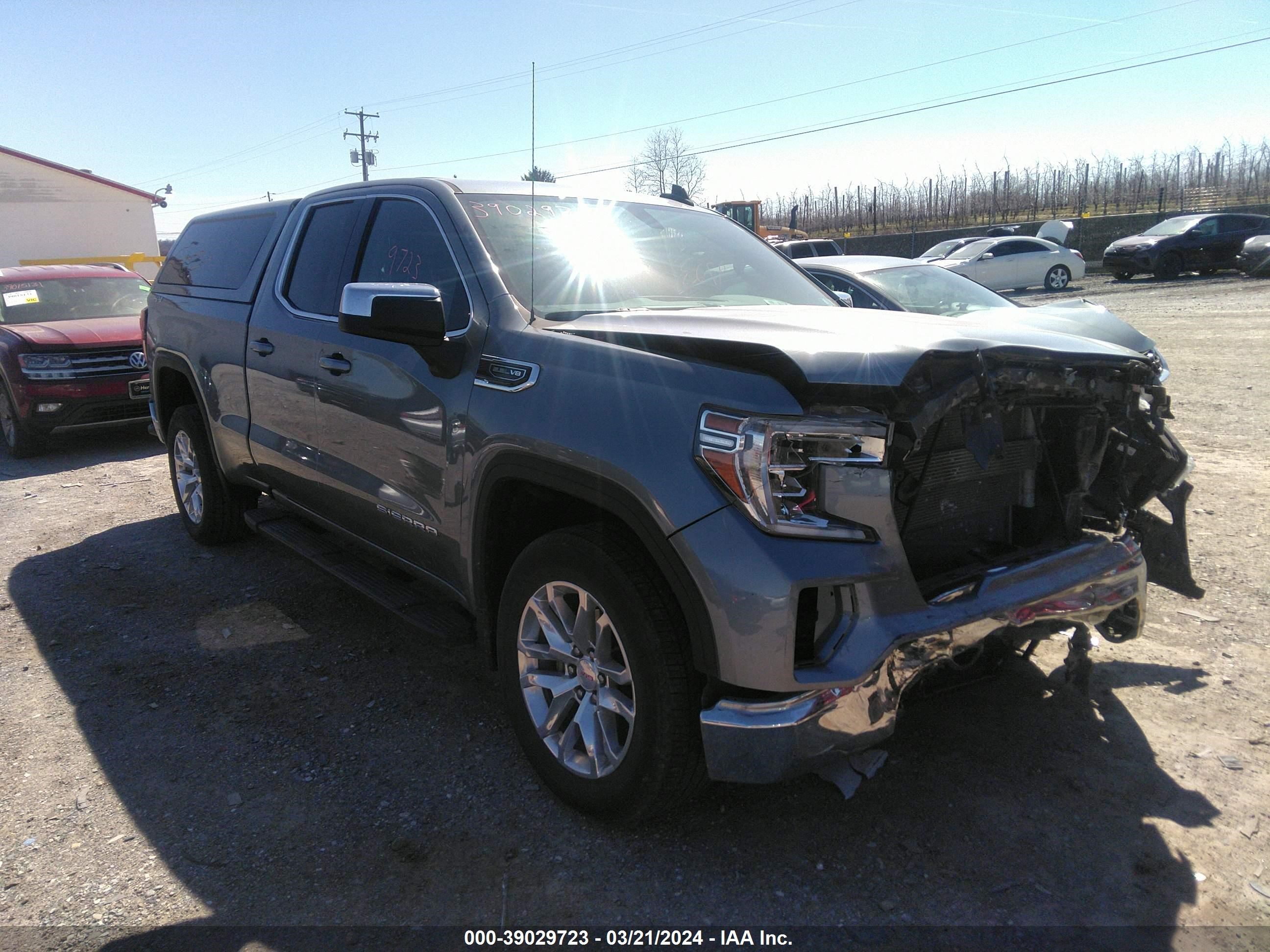 2019 GMC Sierra 1500 Sle vin: 1GTV9BED8KZ172424