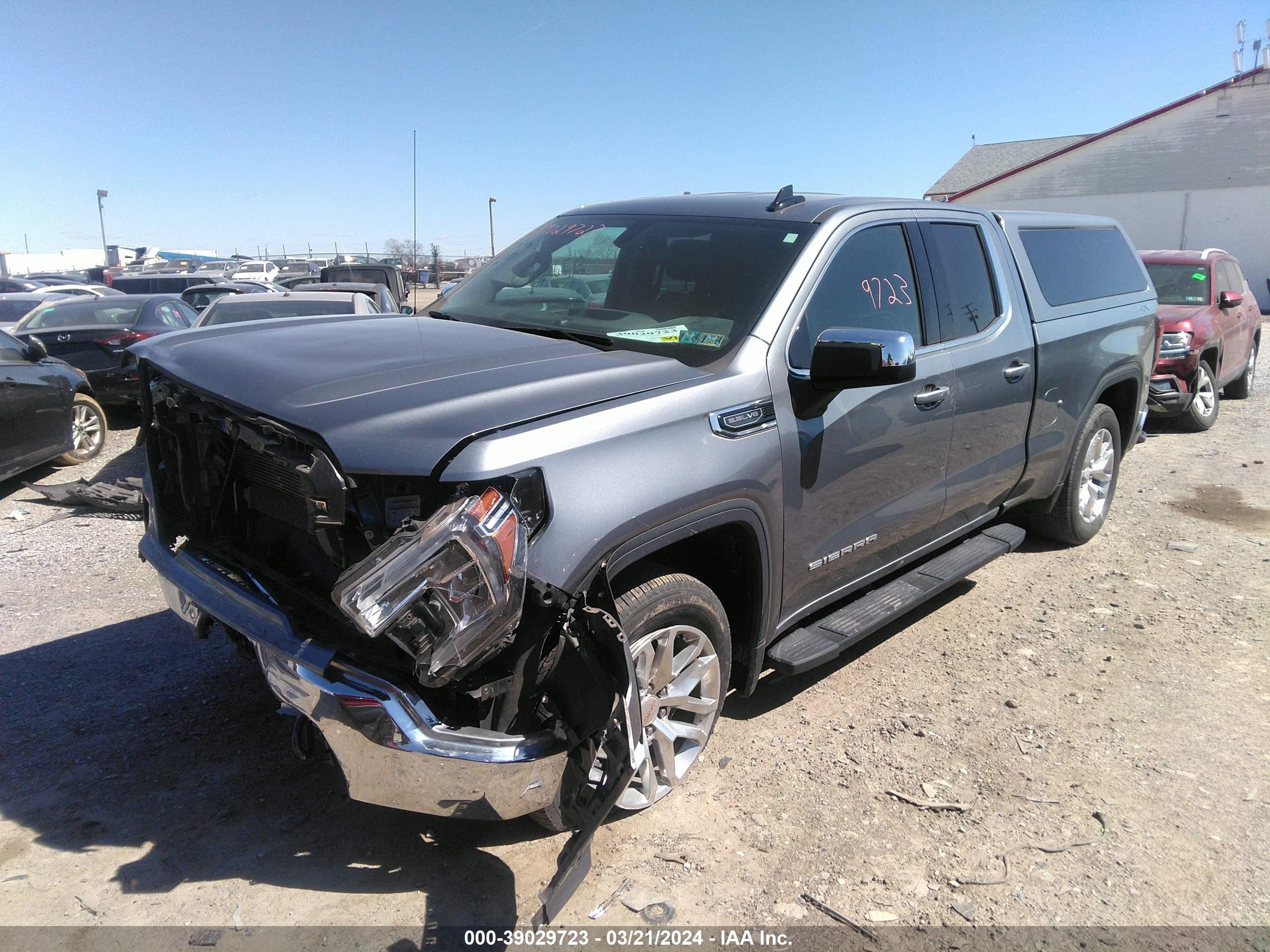 2019 GMC Sierra 1500 Sle vin: 1GTV9BED8KZ172424