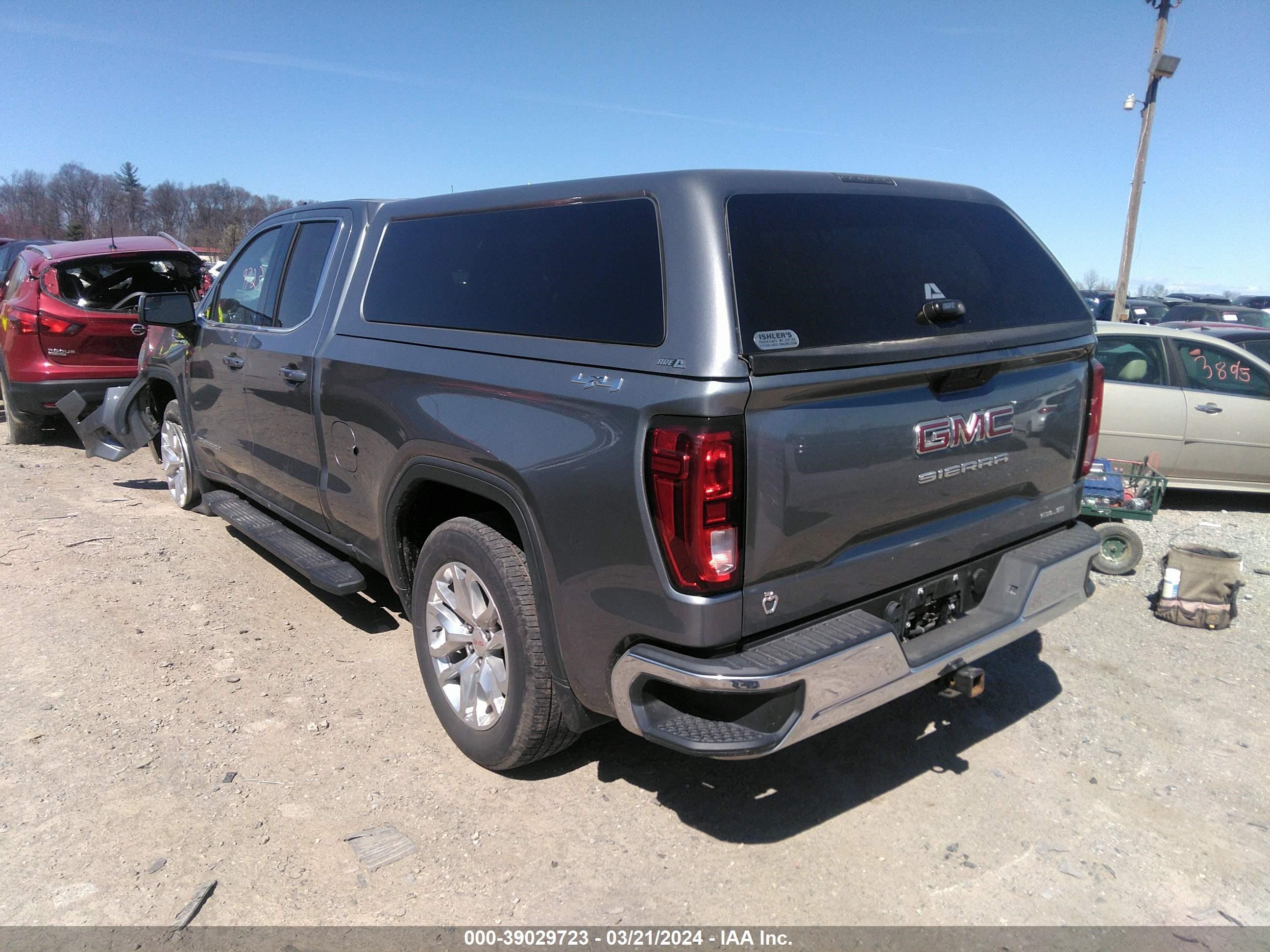 2019 GMC Sierra 1500 Sle vin: 1GTV9BED8KZ172424