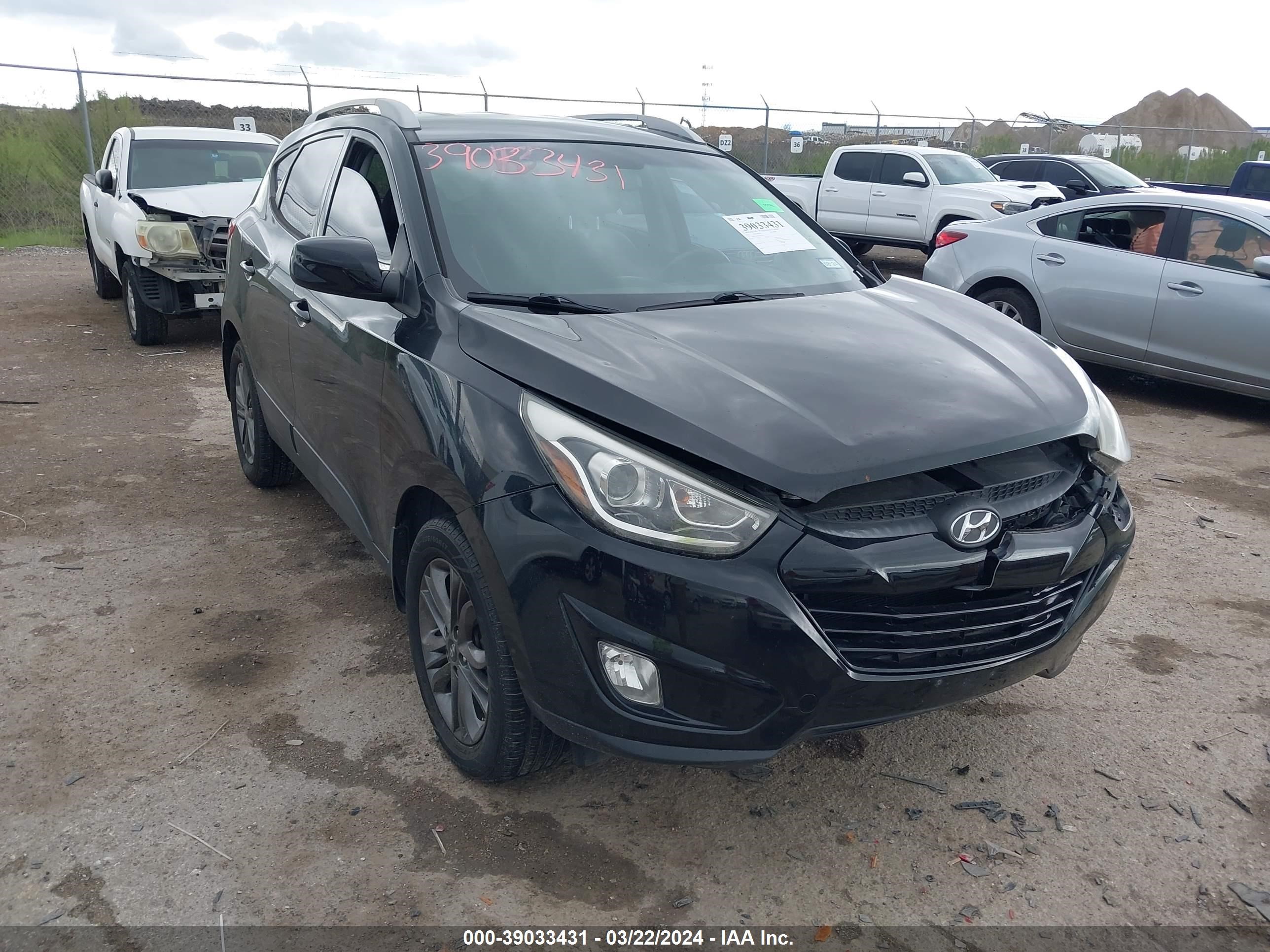 2014 Hyundai Tucson Se vin: KM8JU3AG2EU836300