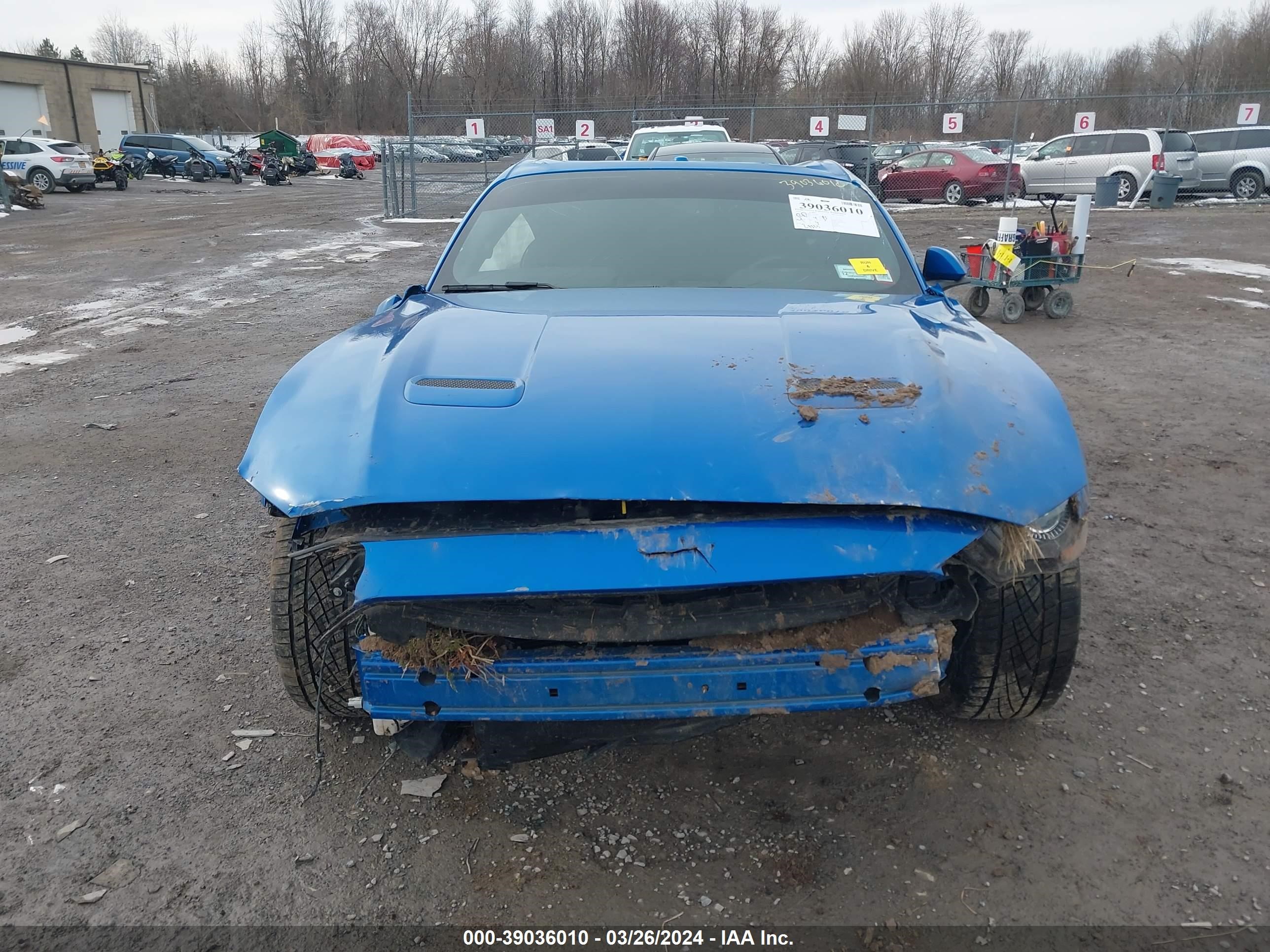 2019 Ford Mustang vin: 1FA6P8TH2K5203084