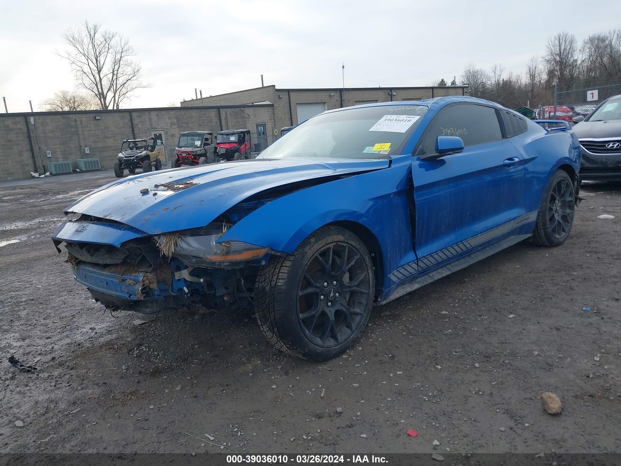 2019 Ford Mustang vin: 1FA6P8TH2K5203084