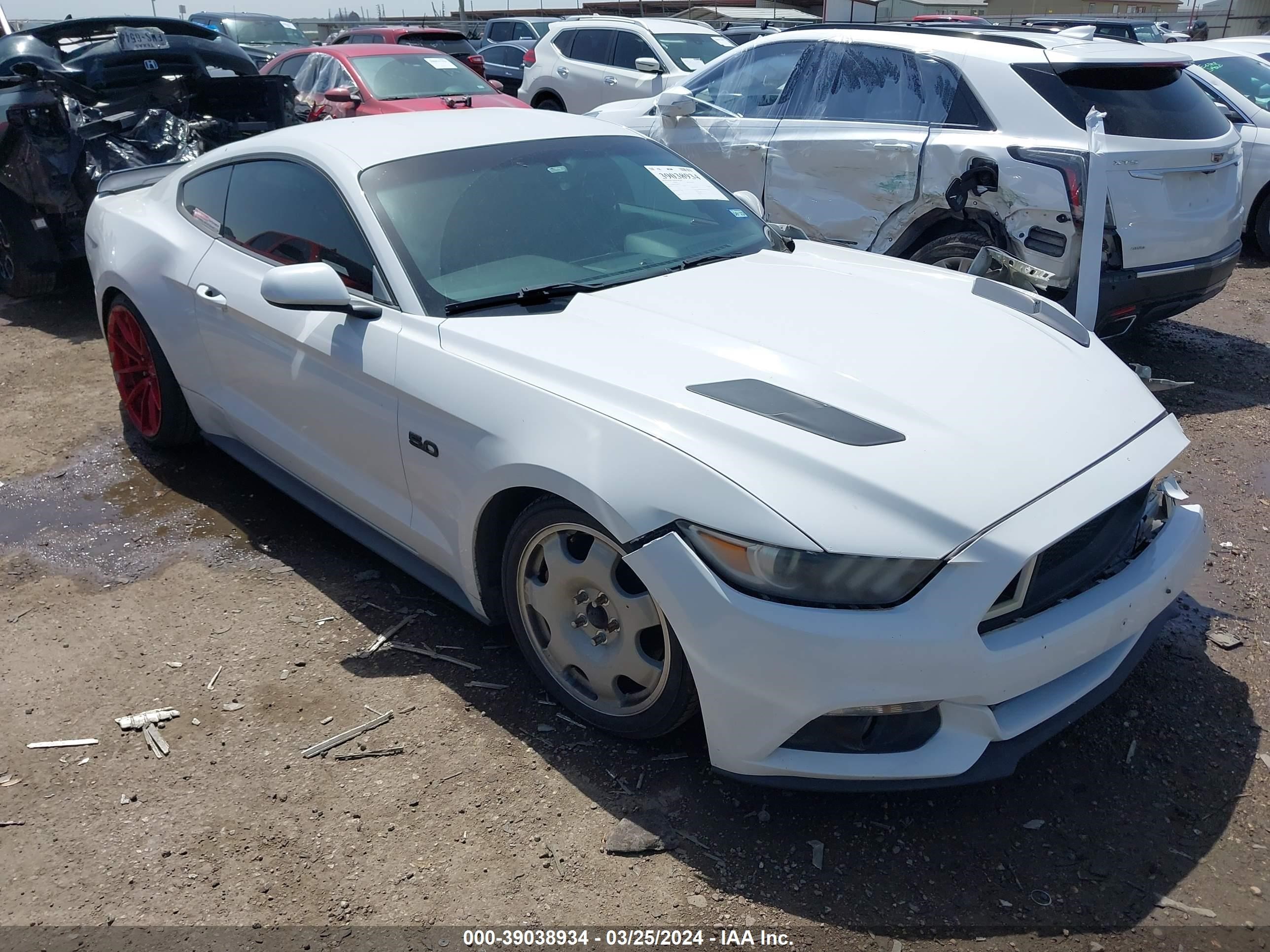 2015 Ford Mustang Gt vin: 1FA6P8CF7F5418223