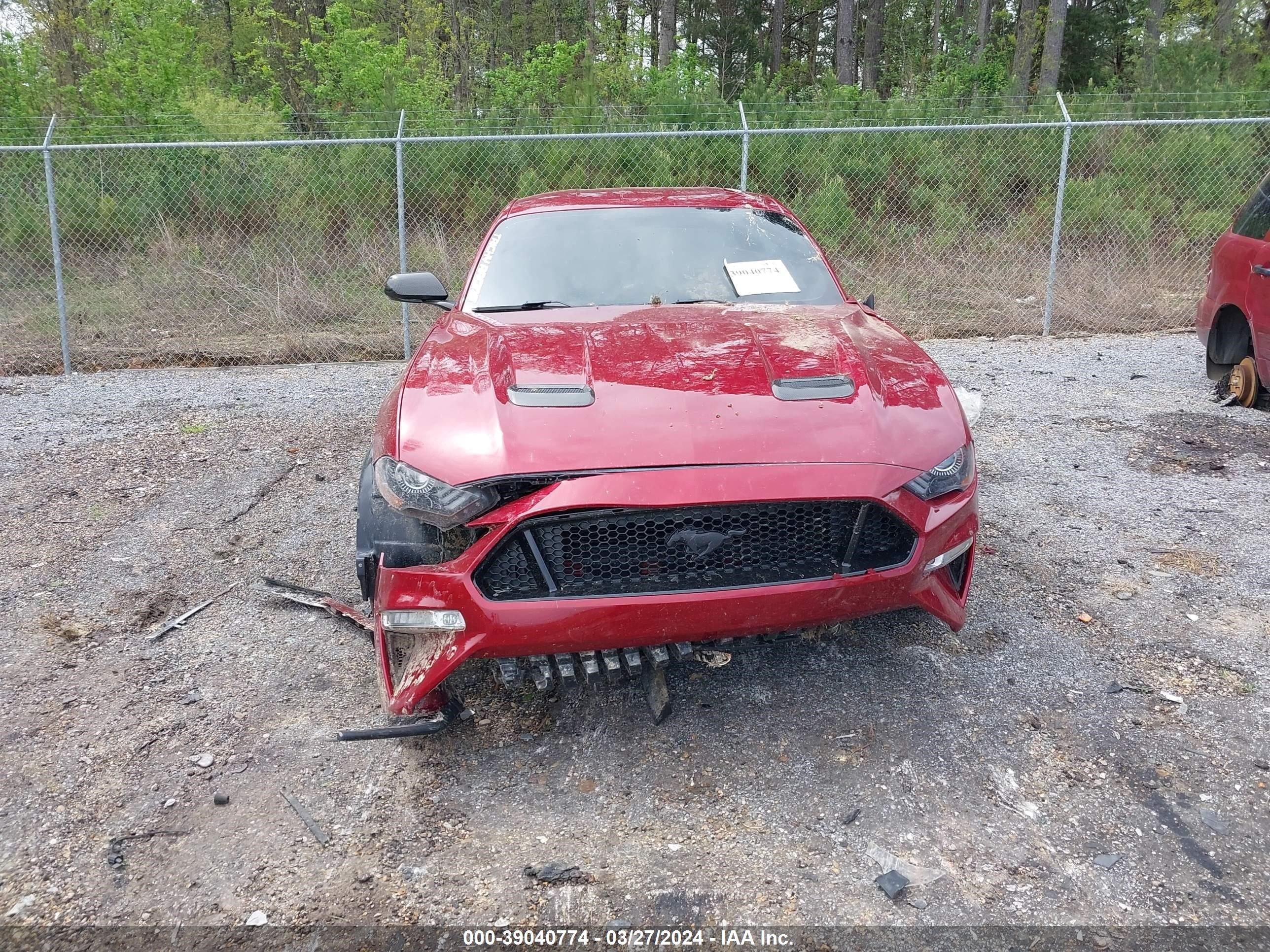 2018 Ford Mustang Gt vin: 1FA6P8CF7J5144319