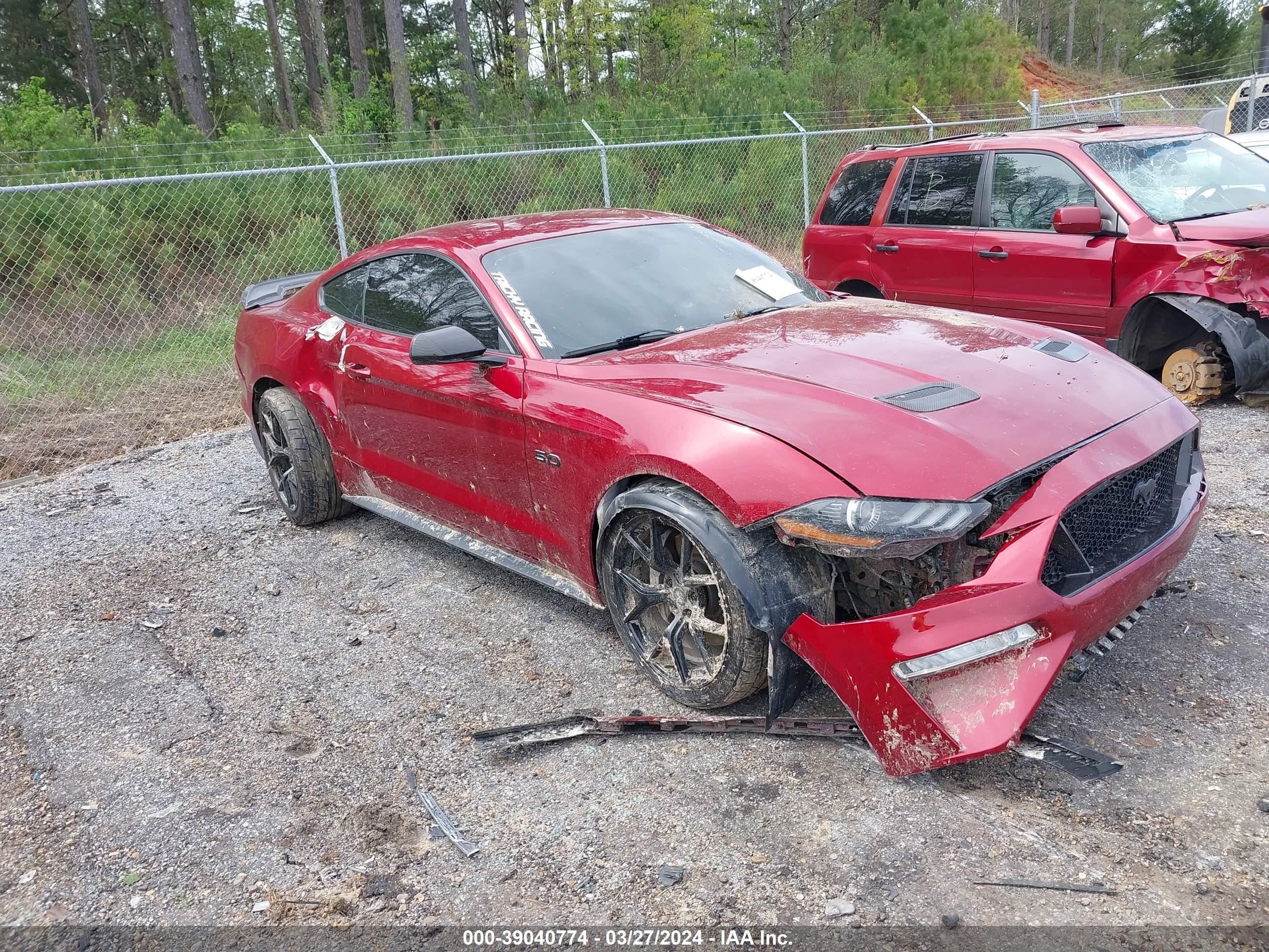 2018 Ford Mustang Gt vin: 1FA6P8CF7J5144319