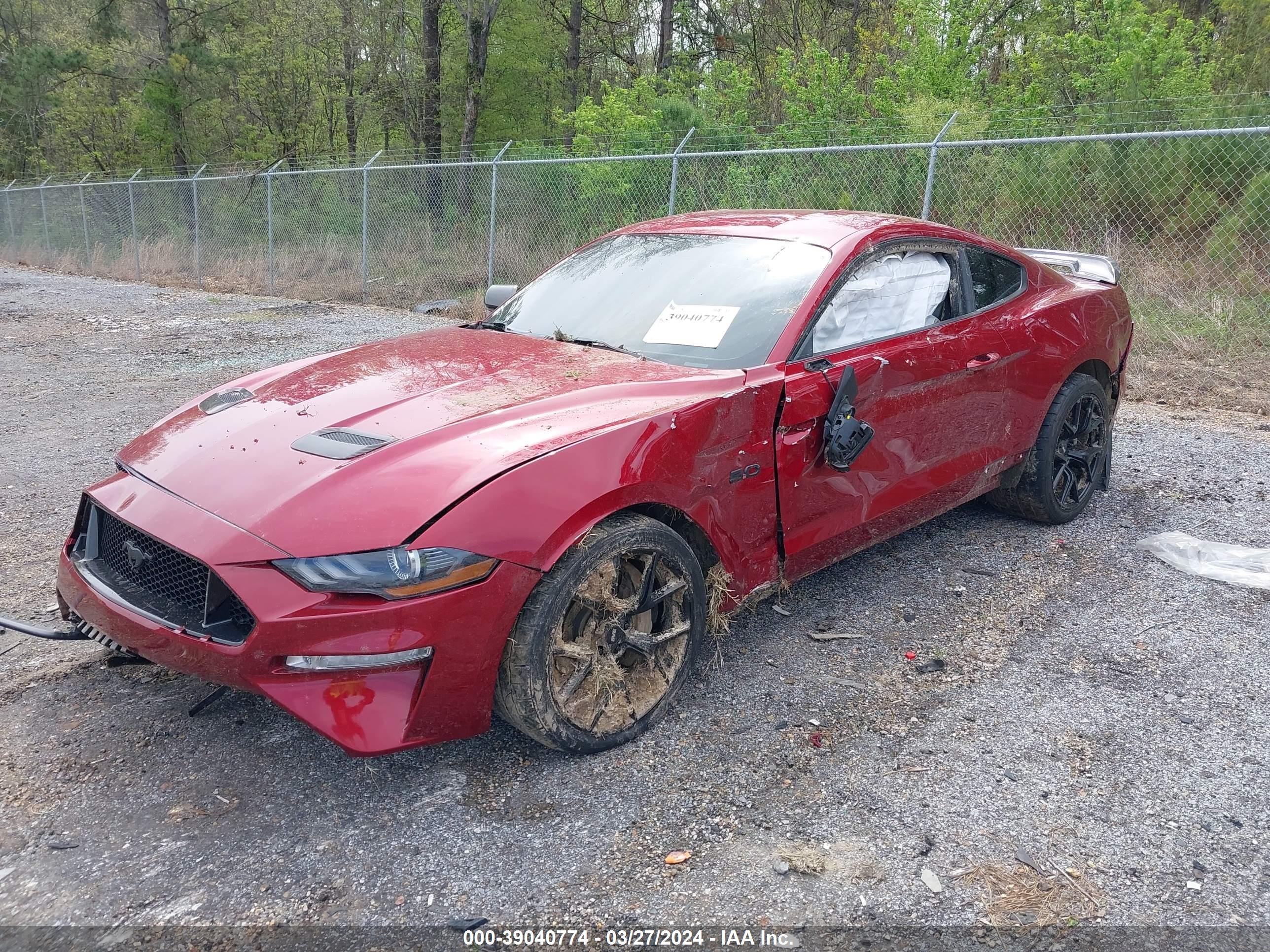 2018 Ford Mustang Gt vin: 1FA6P8CF7J5144319