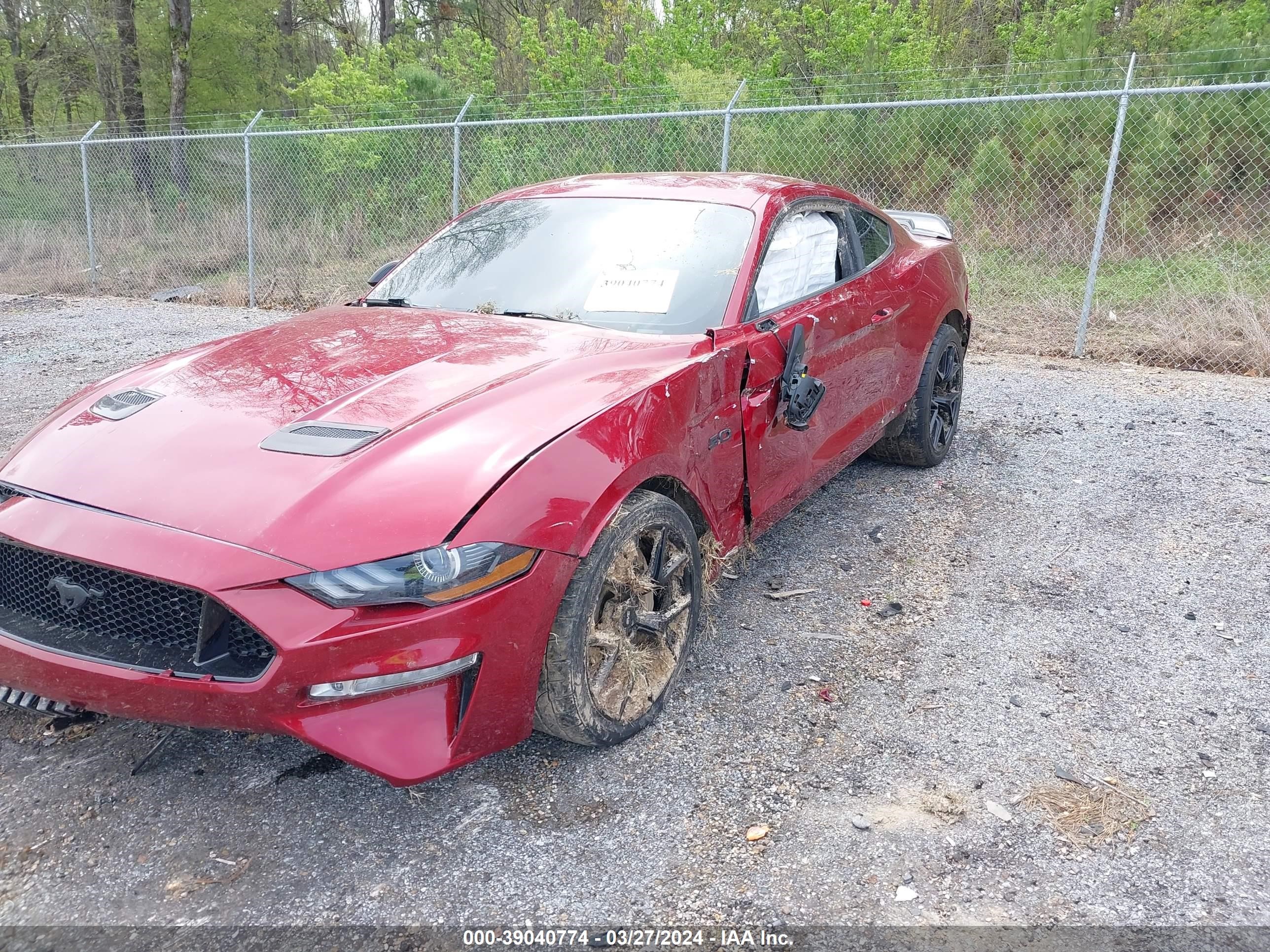 2018 Ford Mustang Gt vin: 1FA6P8CF7J5144319