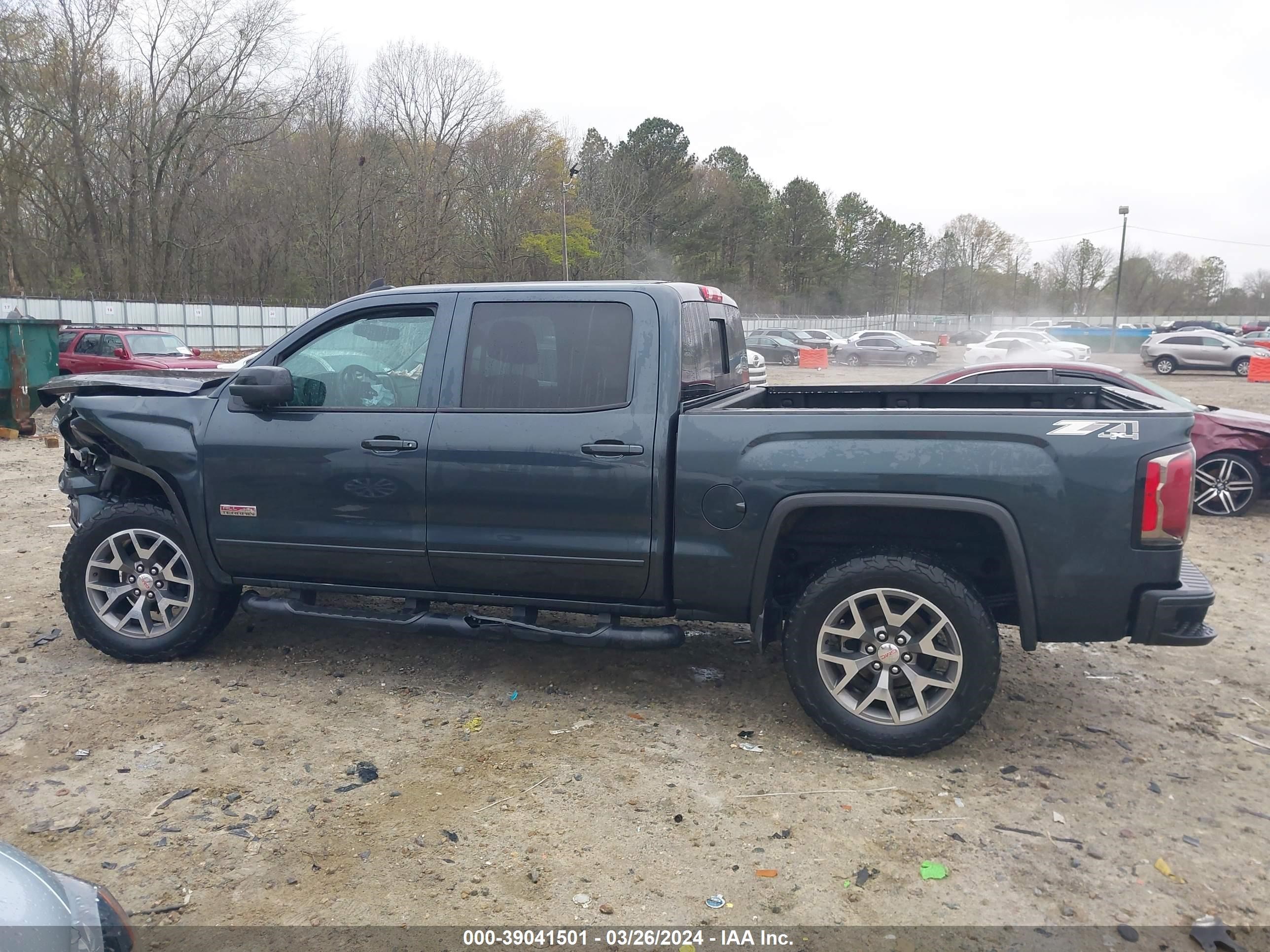 2017 GMC Sierra 1500 Slt vin: 3GTU2NEJ7HG493791