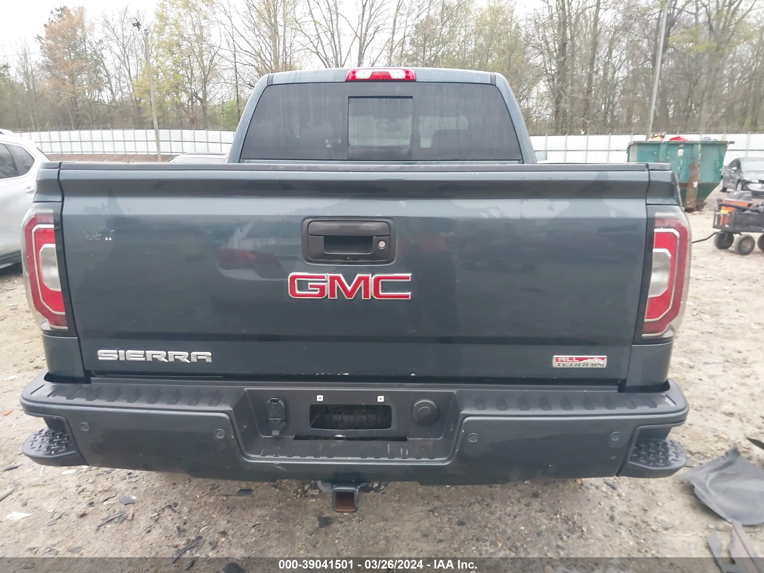 2017 GMC Sierra 1500 Slt vin: 3GTU2NEJ7HG493791