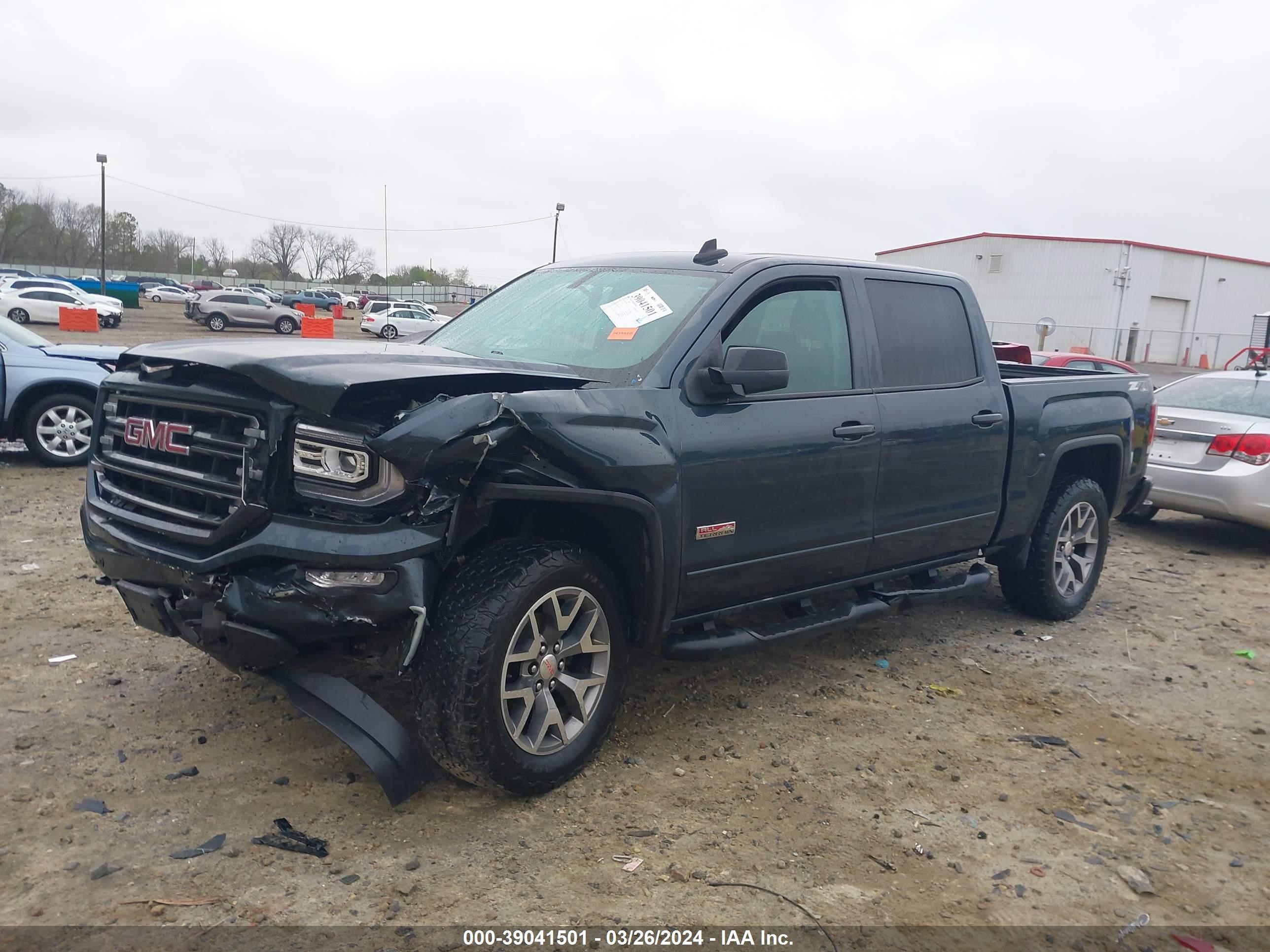 2017 GMC Sierra 1500 Slt vin: 3GTU2NEJ7HG493791