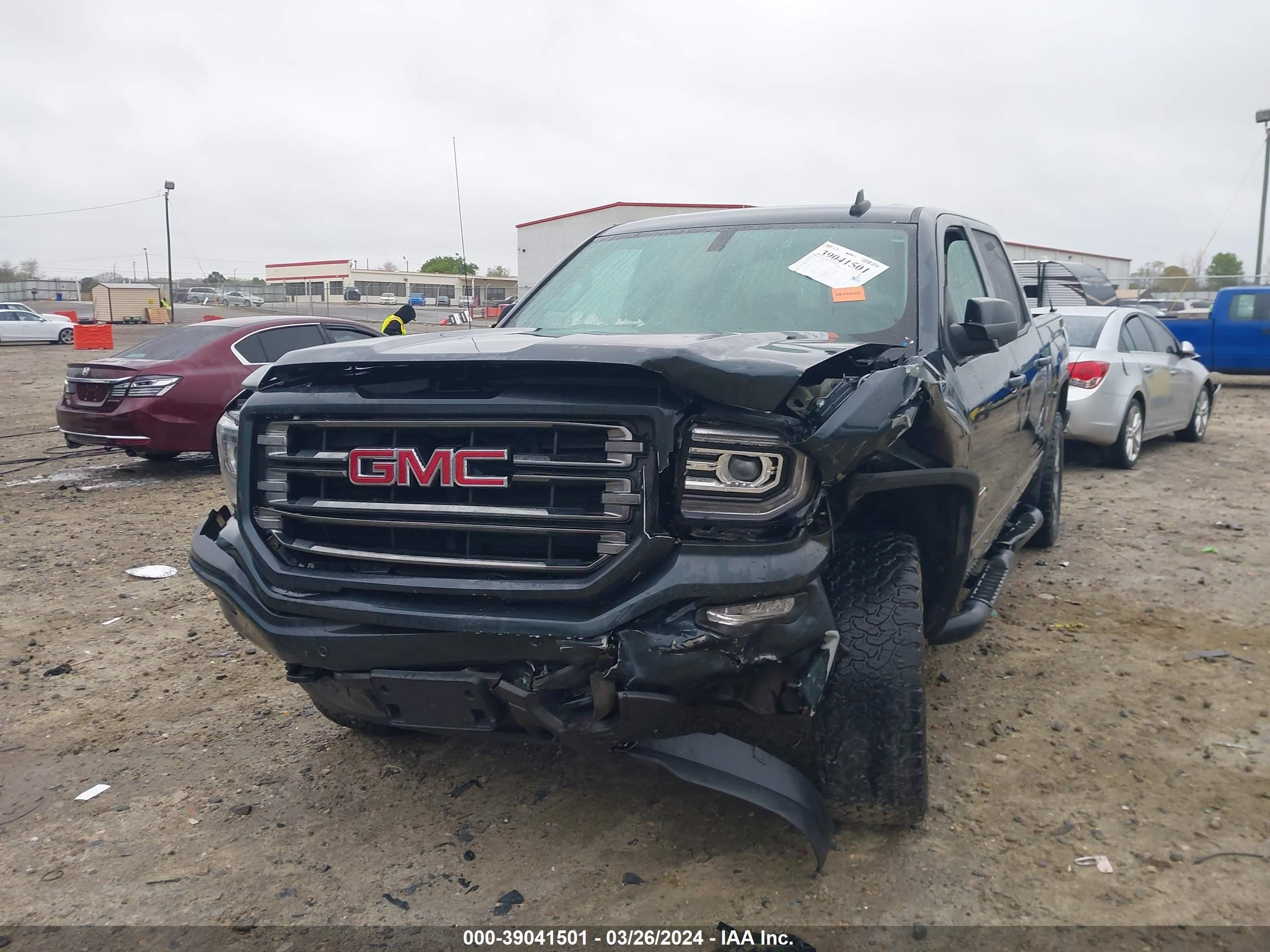 2017 GMC Sierra 1500 Slt vin: 3GTU2NEJ7HG493791