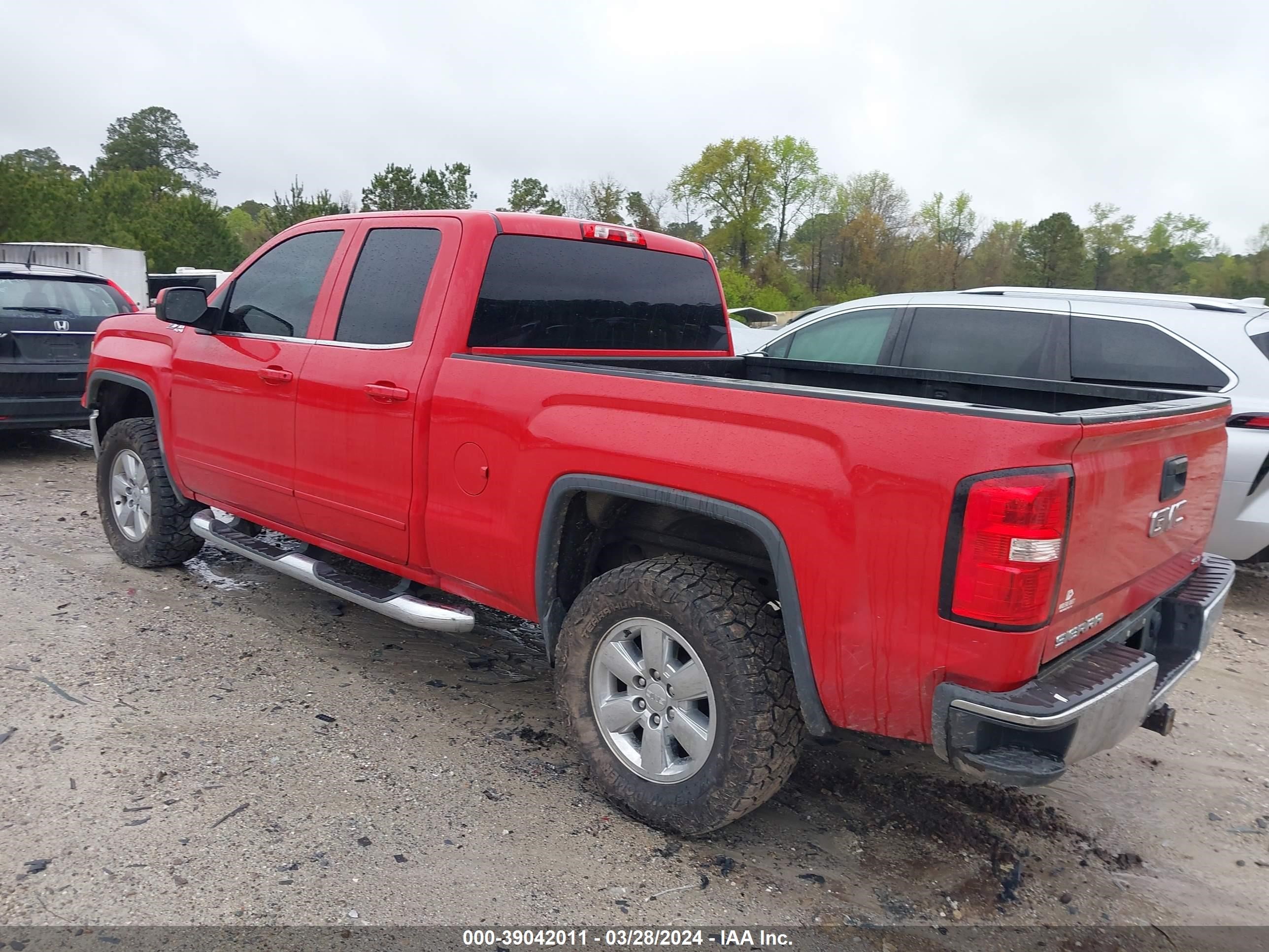 2015 GMC Sierra 1500 Sle vin: 1GTV2UEC3FZ295030