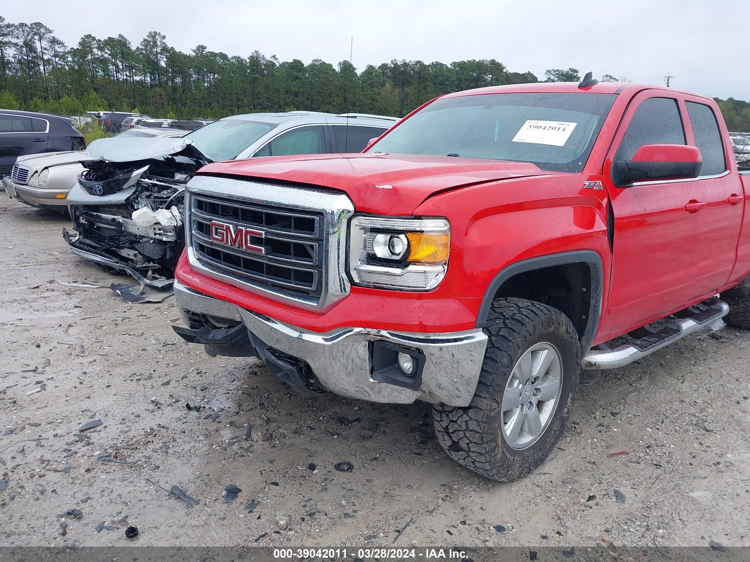 2015 GMC Sierra 1500 Sle vin: 1GTV2UEC3FZ295030