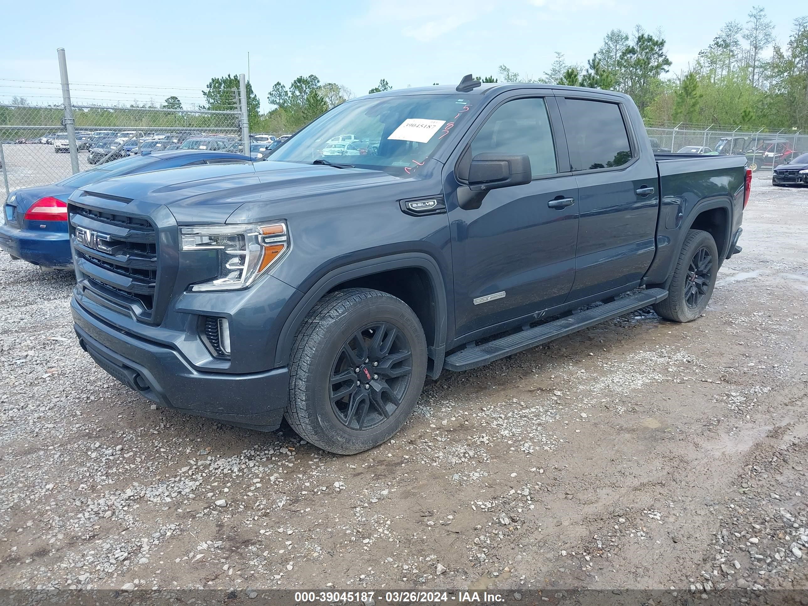 2020 GMC Sierra 1500 2Wd Short Box Elevation vin: 1GTP8CED8LZ320011