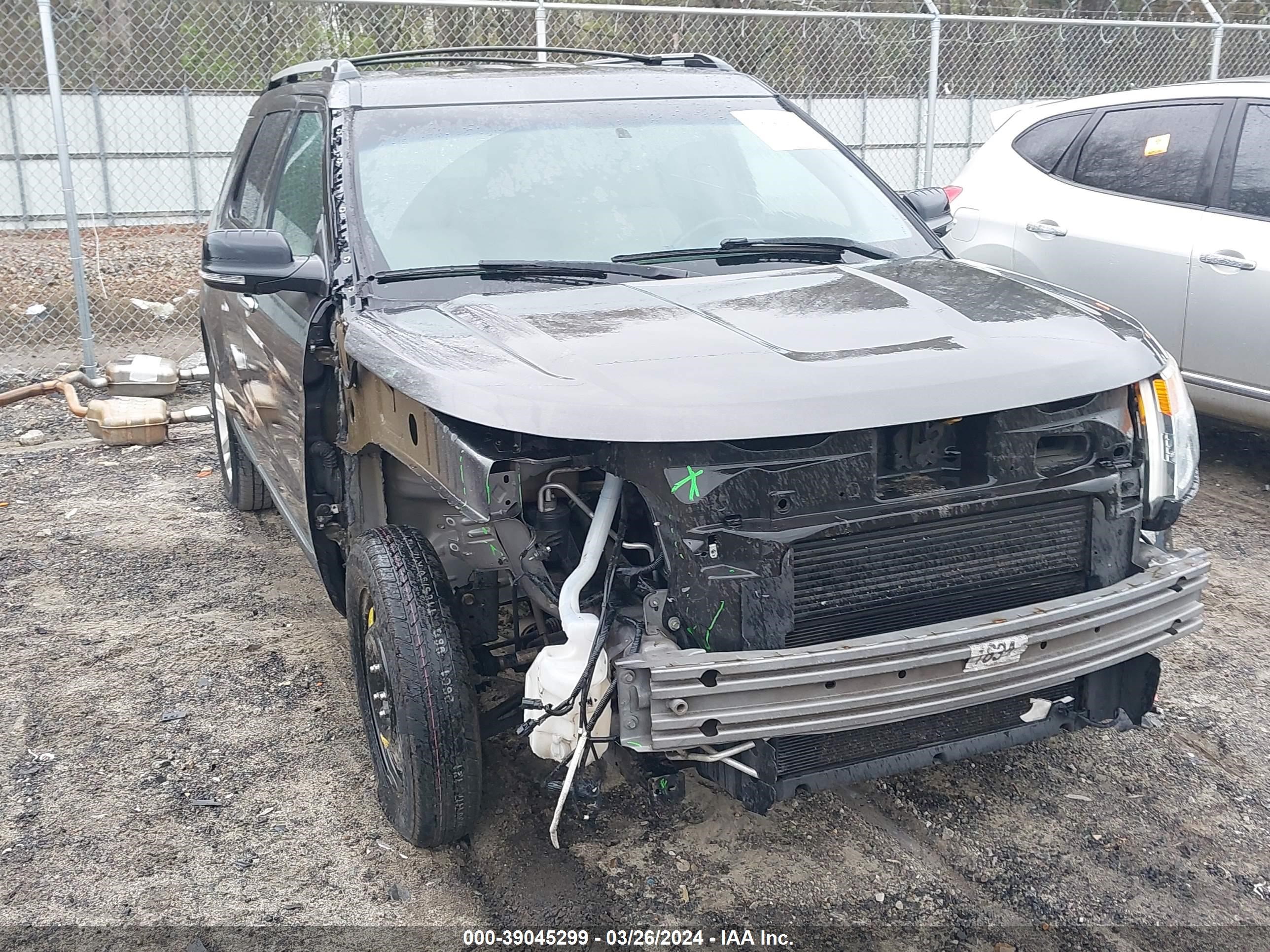 2015 Ford Explorer Xlt vin: 1FM5K7D96FGB87791