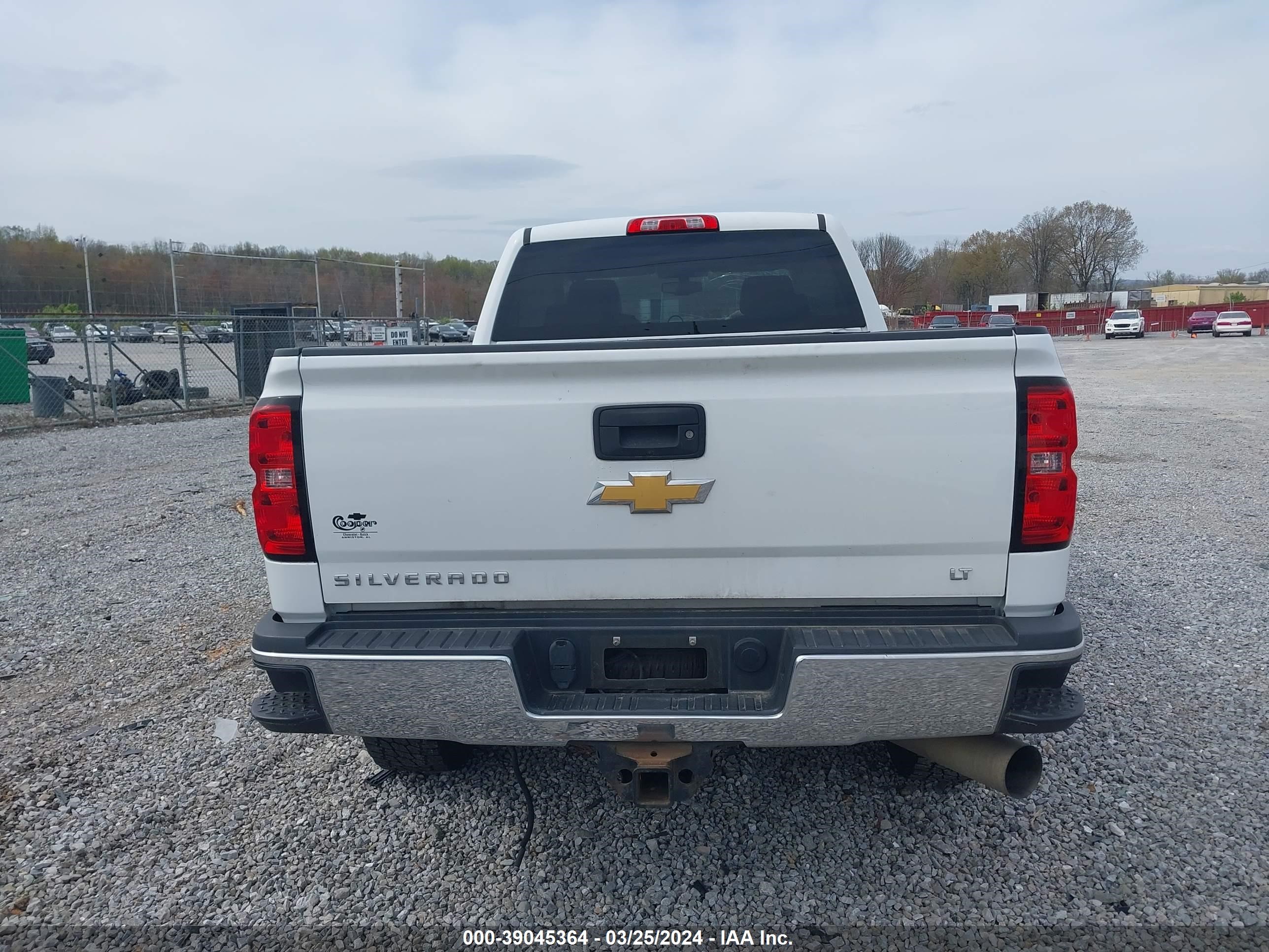 2016 Chevrolet Silverado 2500Hd Lt vin: 1GC1KVE86GF280105