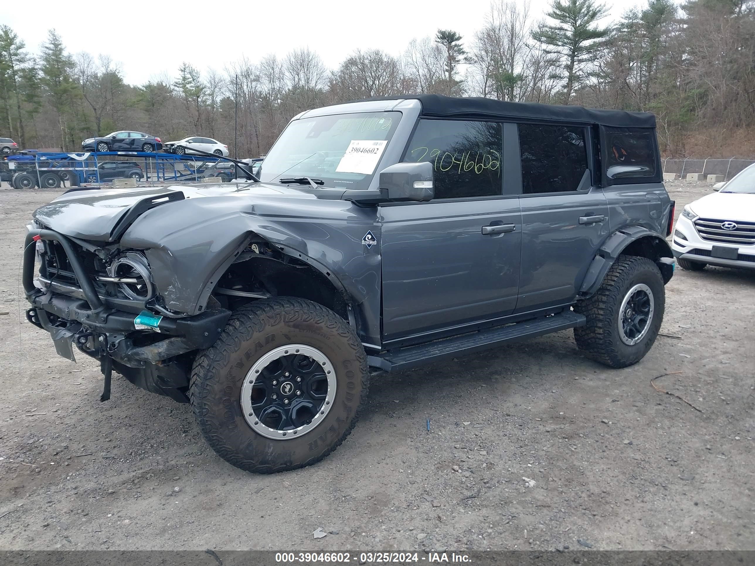 2022 Ford Bronco Outer Banks vin: 1FMEE5DPXNLA70134