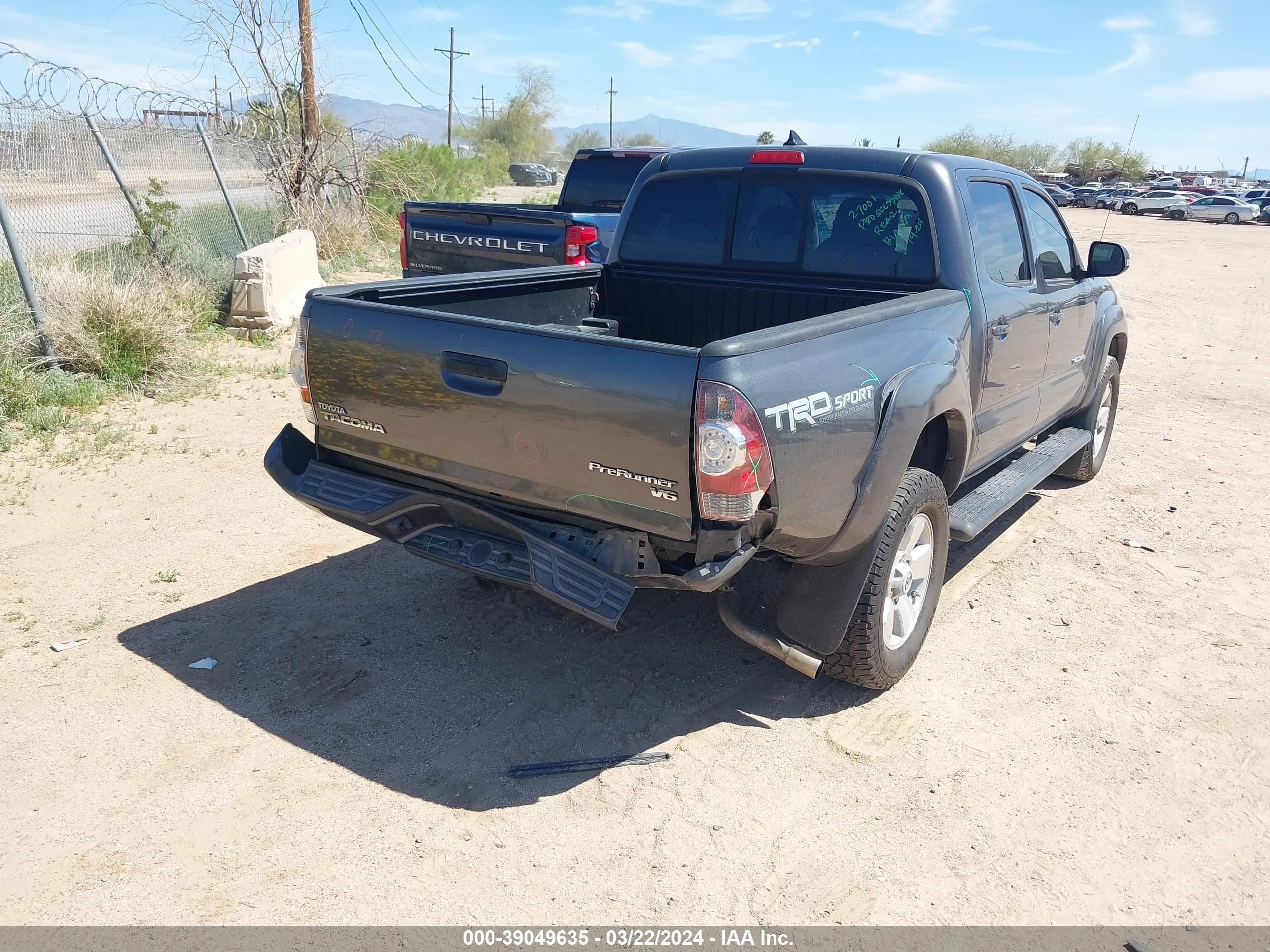 2014 Toyota Tacoma Prerunner V6 vin: 5TFJU4GN3EX057129