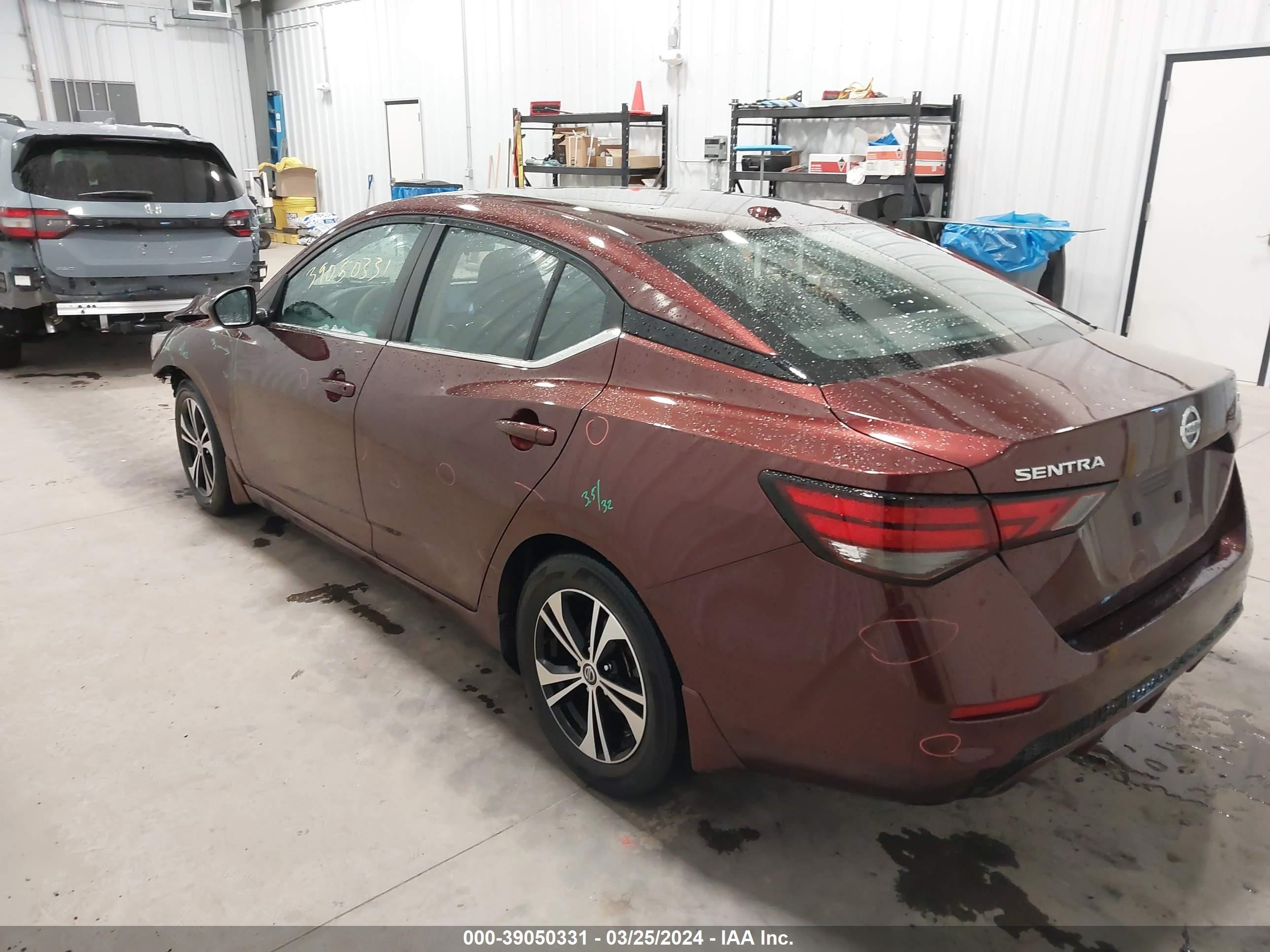 2021 Nissan Sentra Sv vin: 3N1AB8CV1MY277095