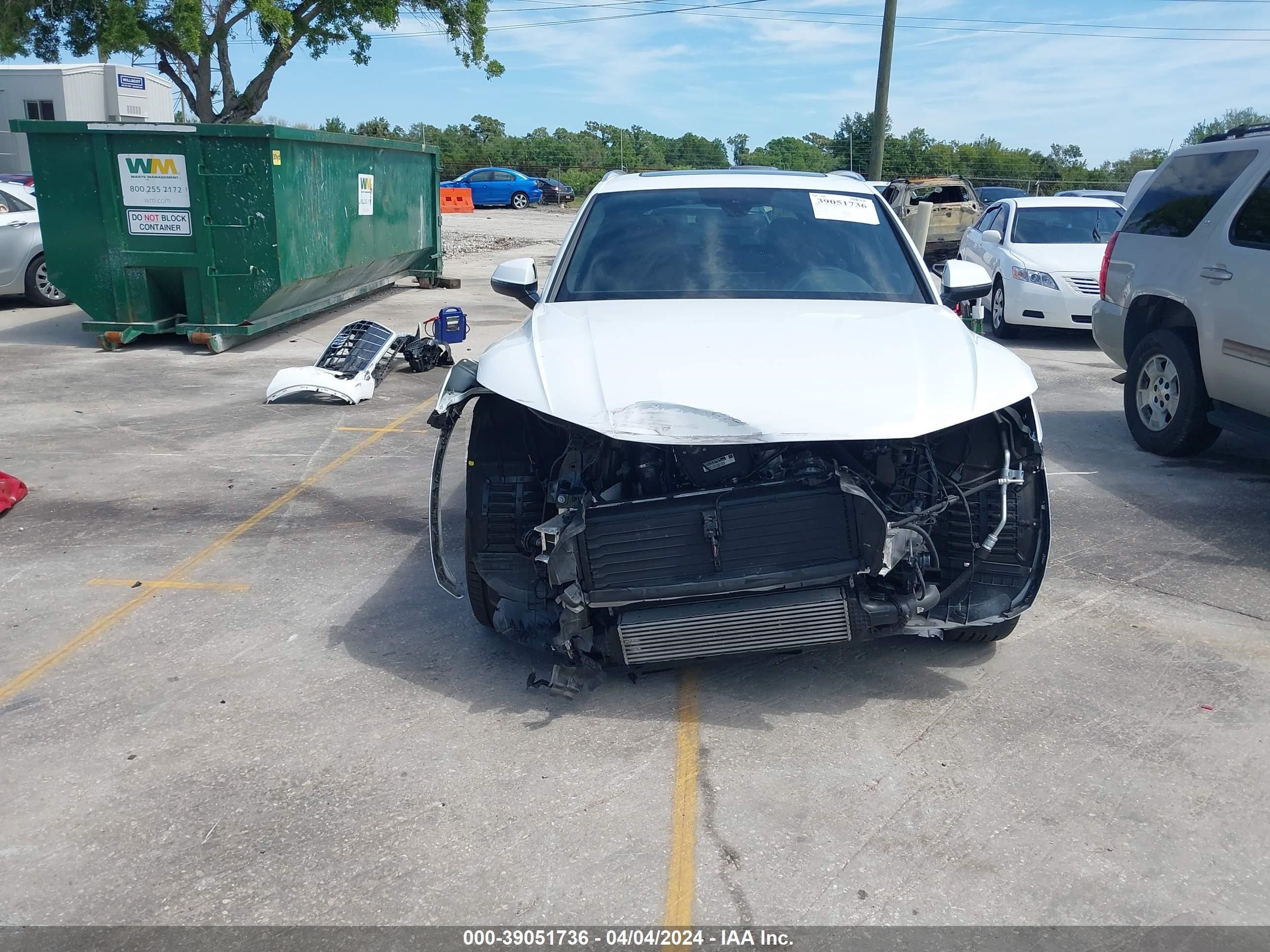 2021 Audi Q5 Premium 45 Tfsi Quattro S Tronic vin: WA1AAAFY4M2118593