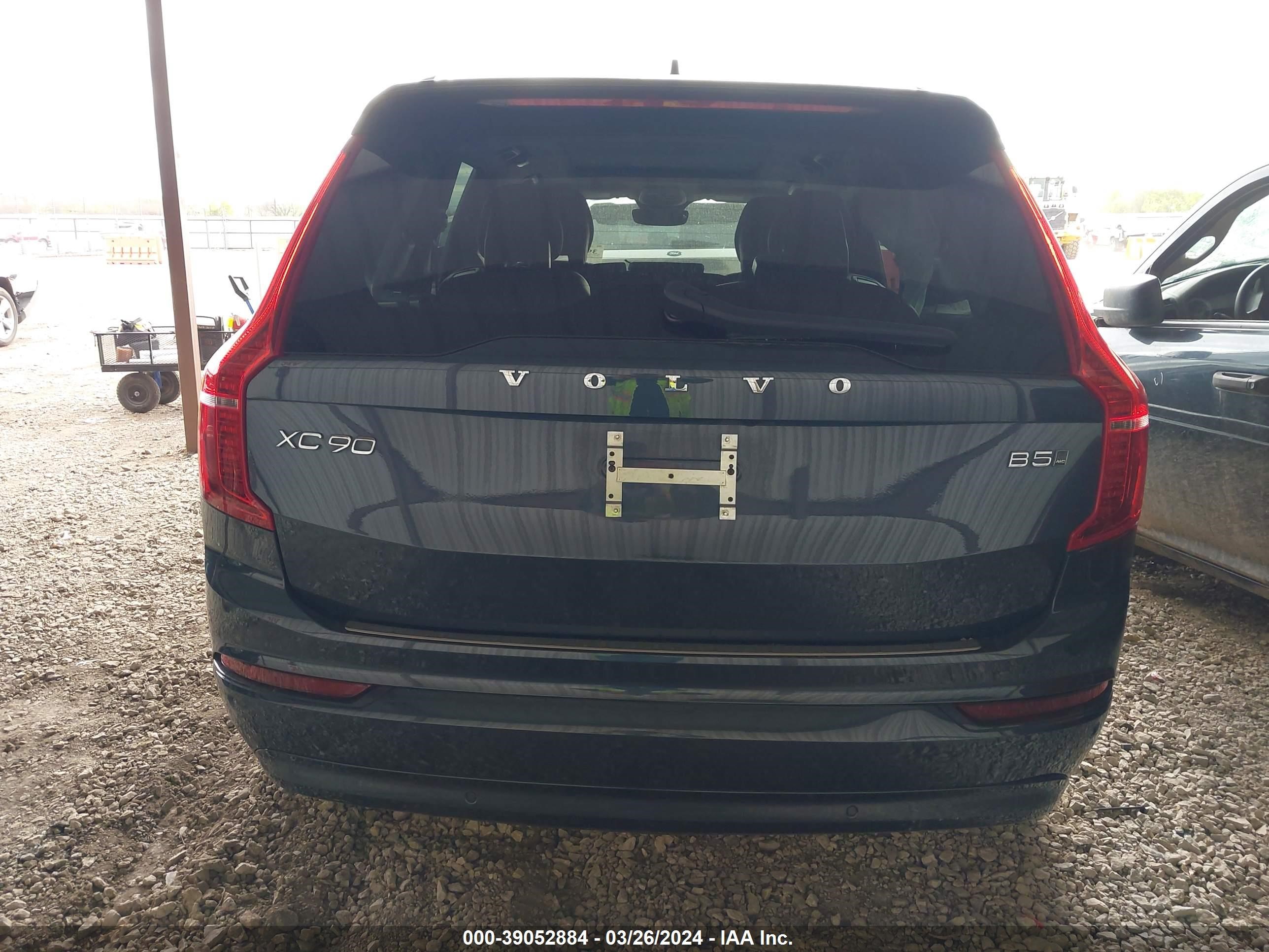 2023 Volvo Xc90 B5 Core vin: YV4L12PV4P1929438