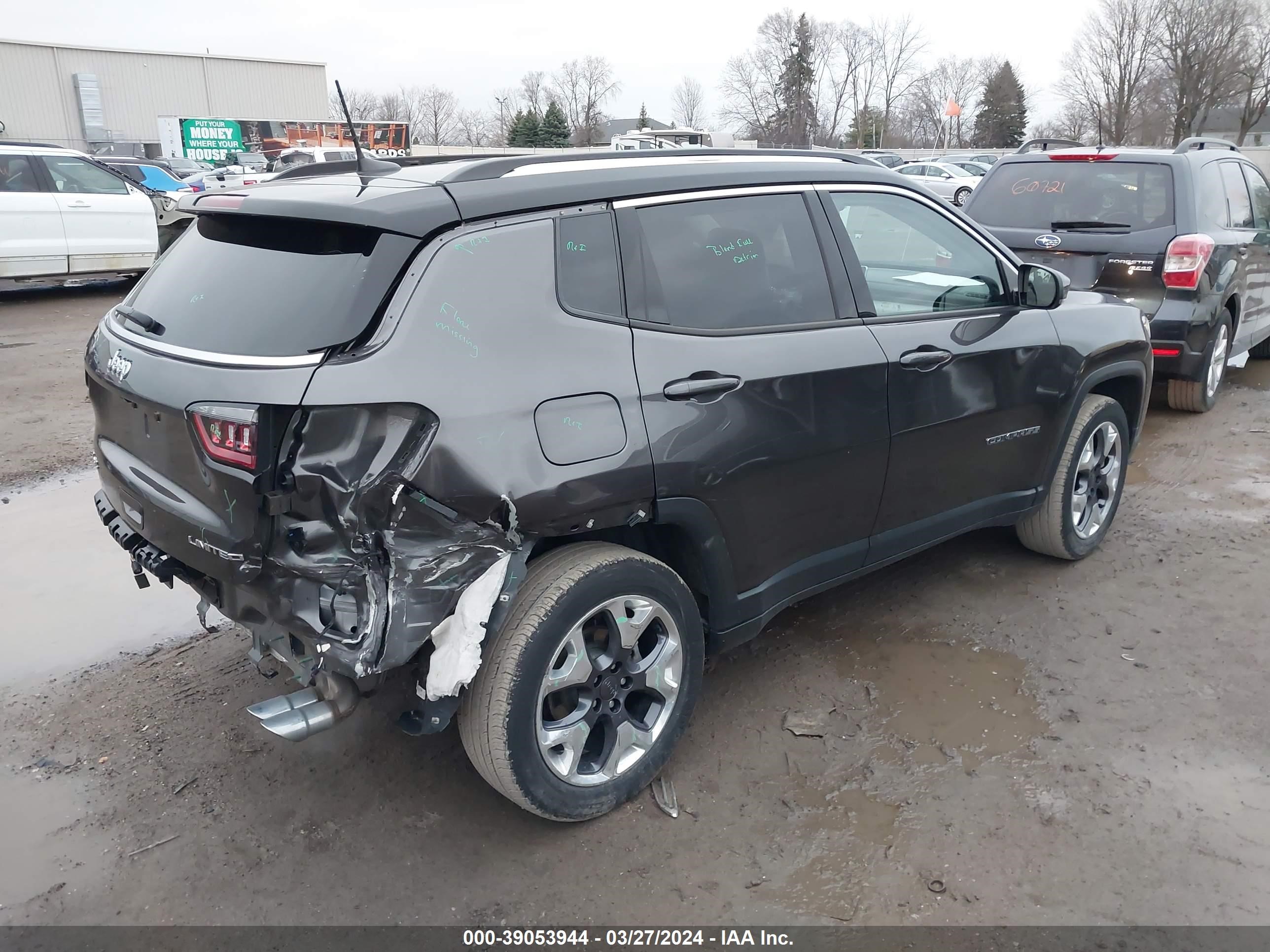 2022 Jeep Compass Limited vin: 3C4NJDCB1NT125140