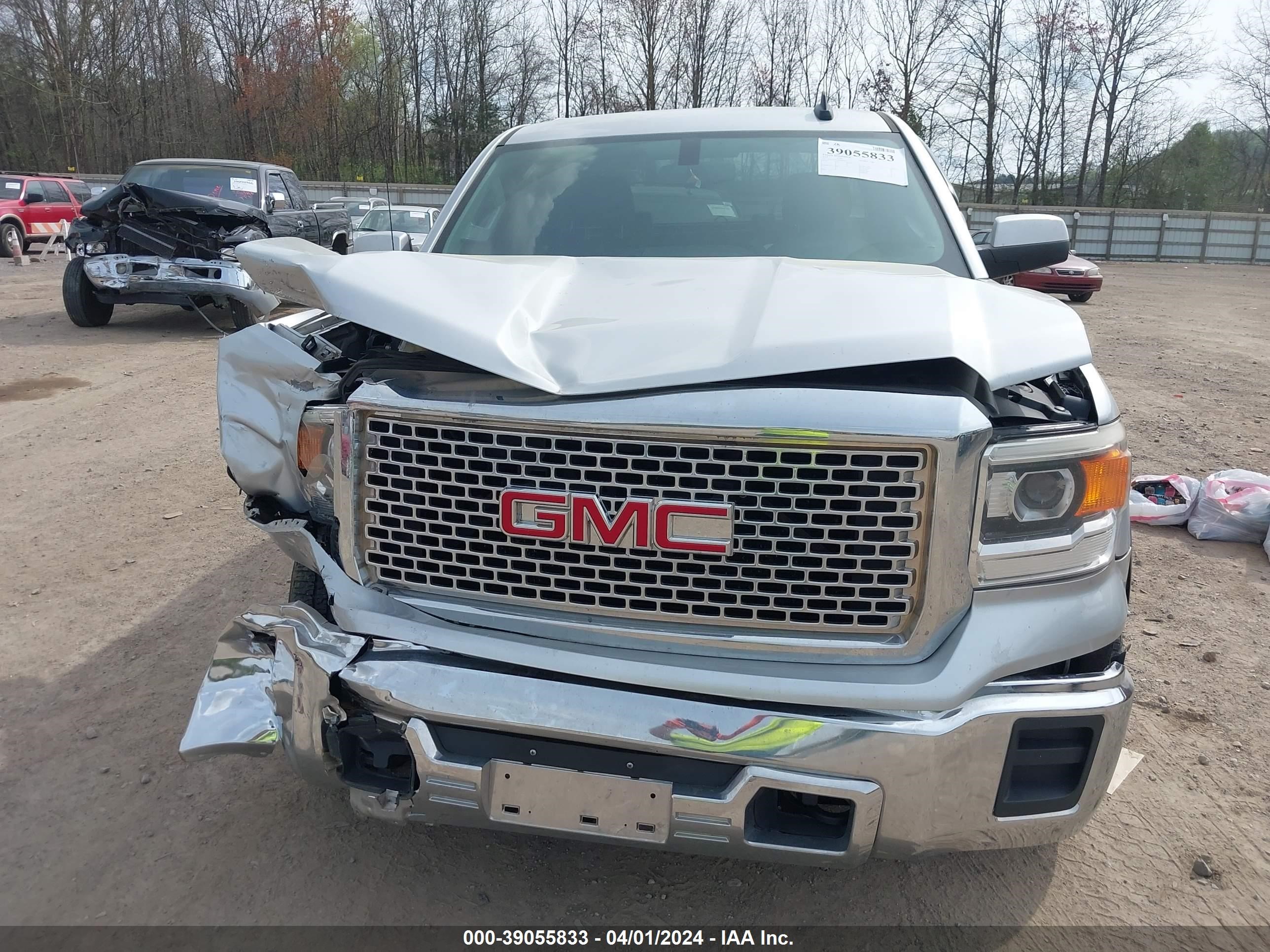 2015 GMC Sierra 1500 Sle vin: 3GTU2UEC2FG491407