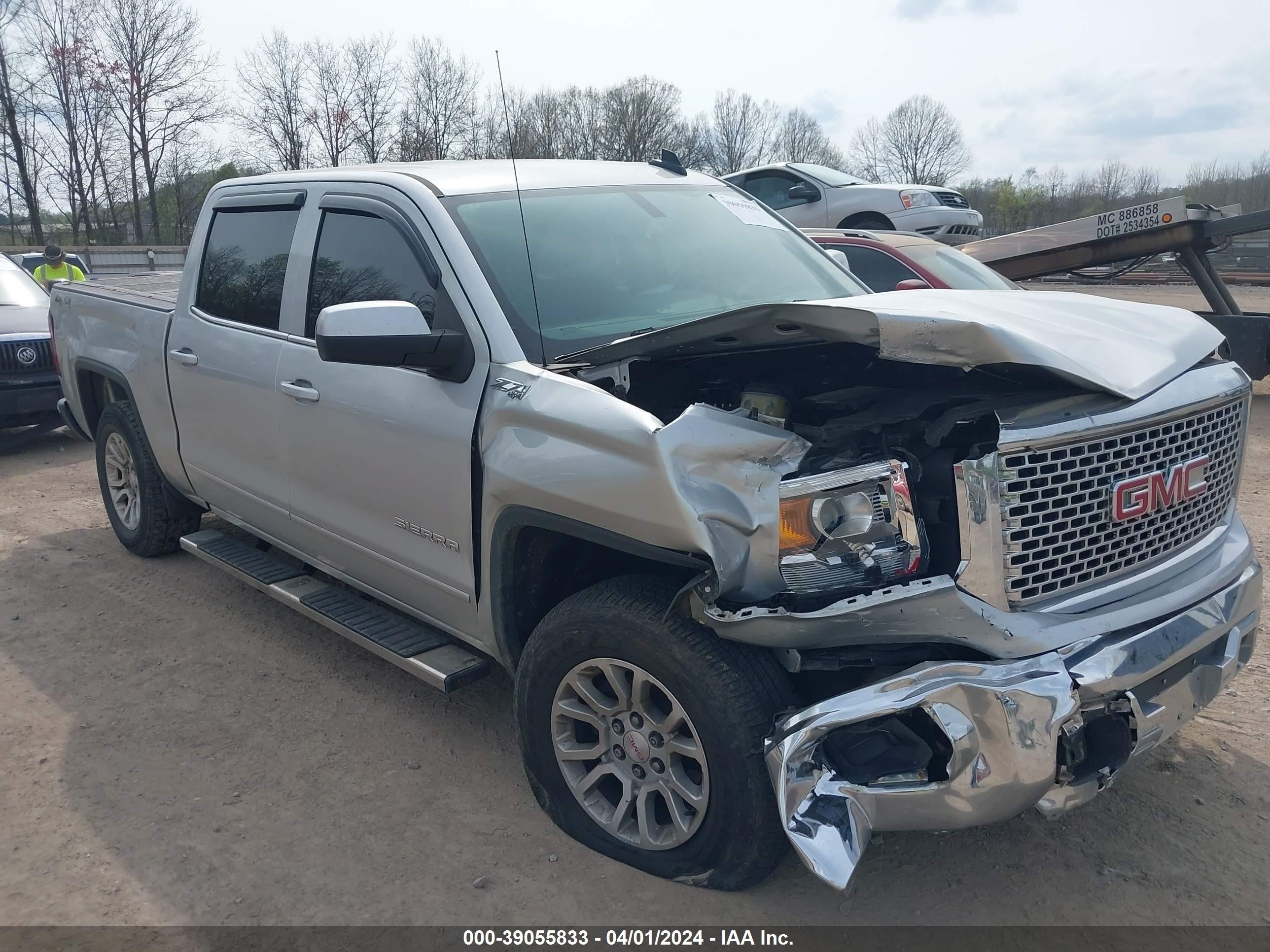 2015 GMC Sierra 1500 Sle vin: 3GTU2UEC2FG491407