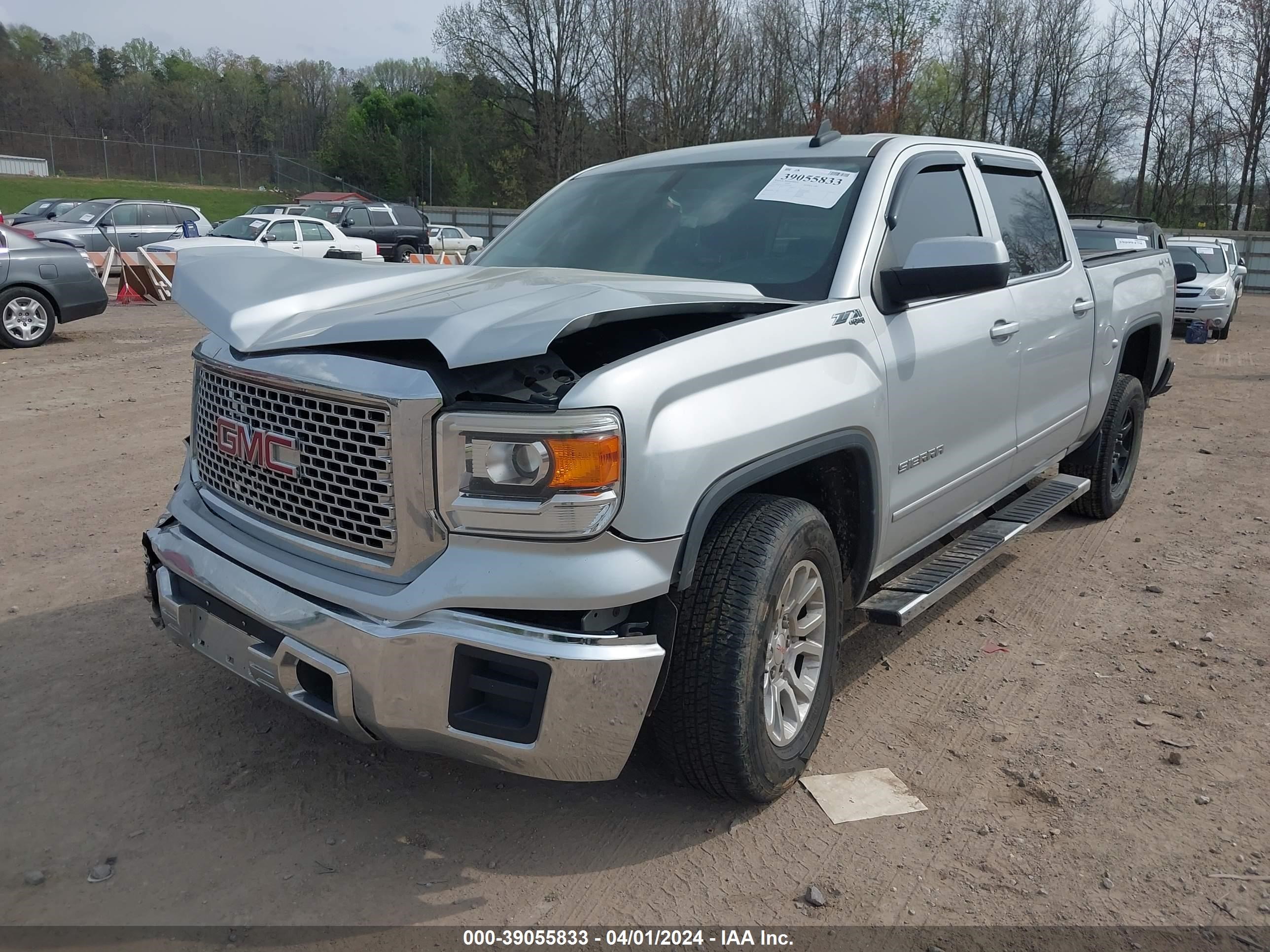 2015 GMC Sierra 1500 Sle vin: 3GTU2UEC2FG491407