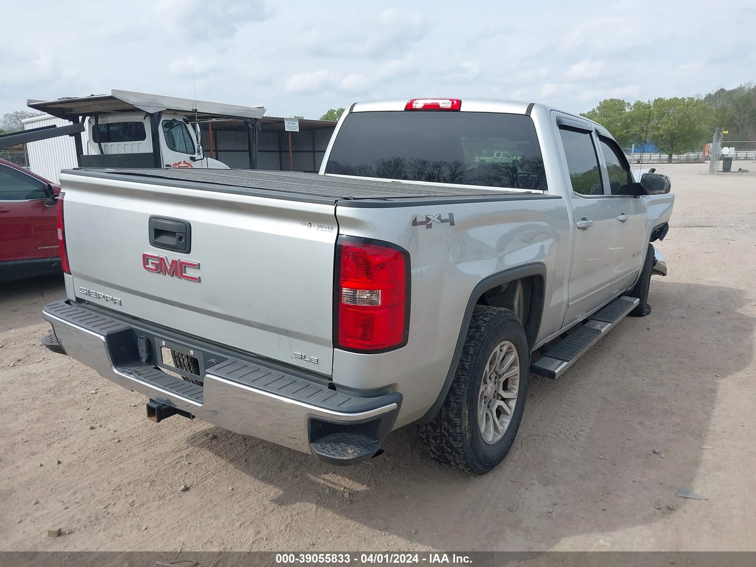 2015 GMC Sierra 1500 Sle vin: 3GTU2UEC2FG491407