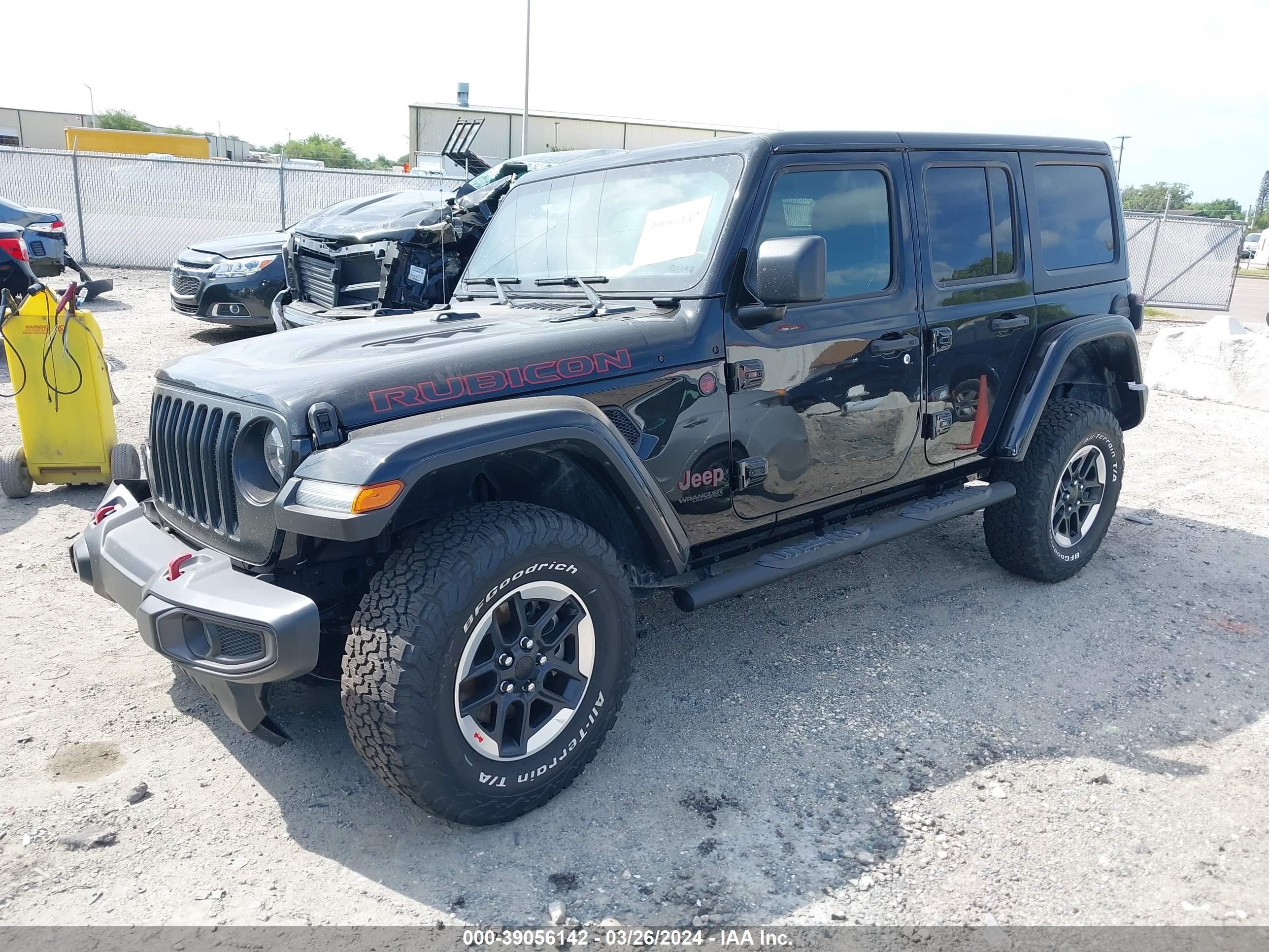 2022 Jeep Wrangler Unlimited Rubicon 4X4 vin: 1C4HJXFN5NW245196