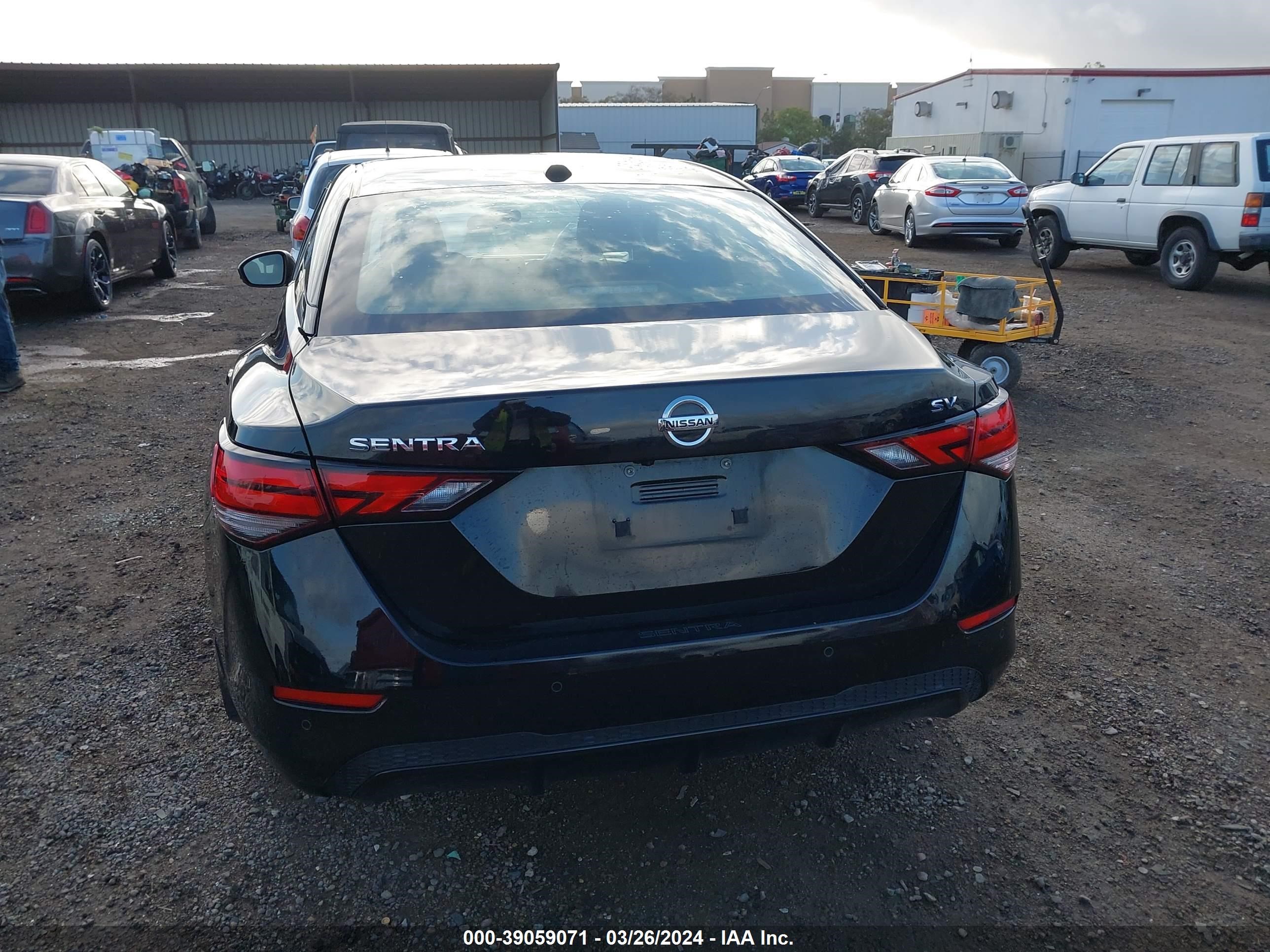 2020 Nissan Sentra Sv Xtronic Cvt vin: 3N1AB8CV9LY244229