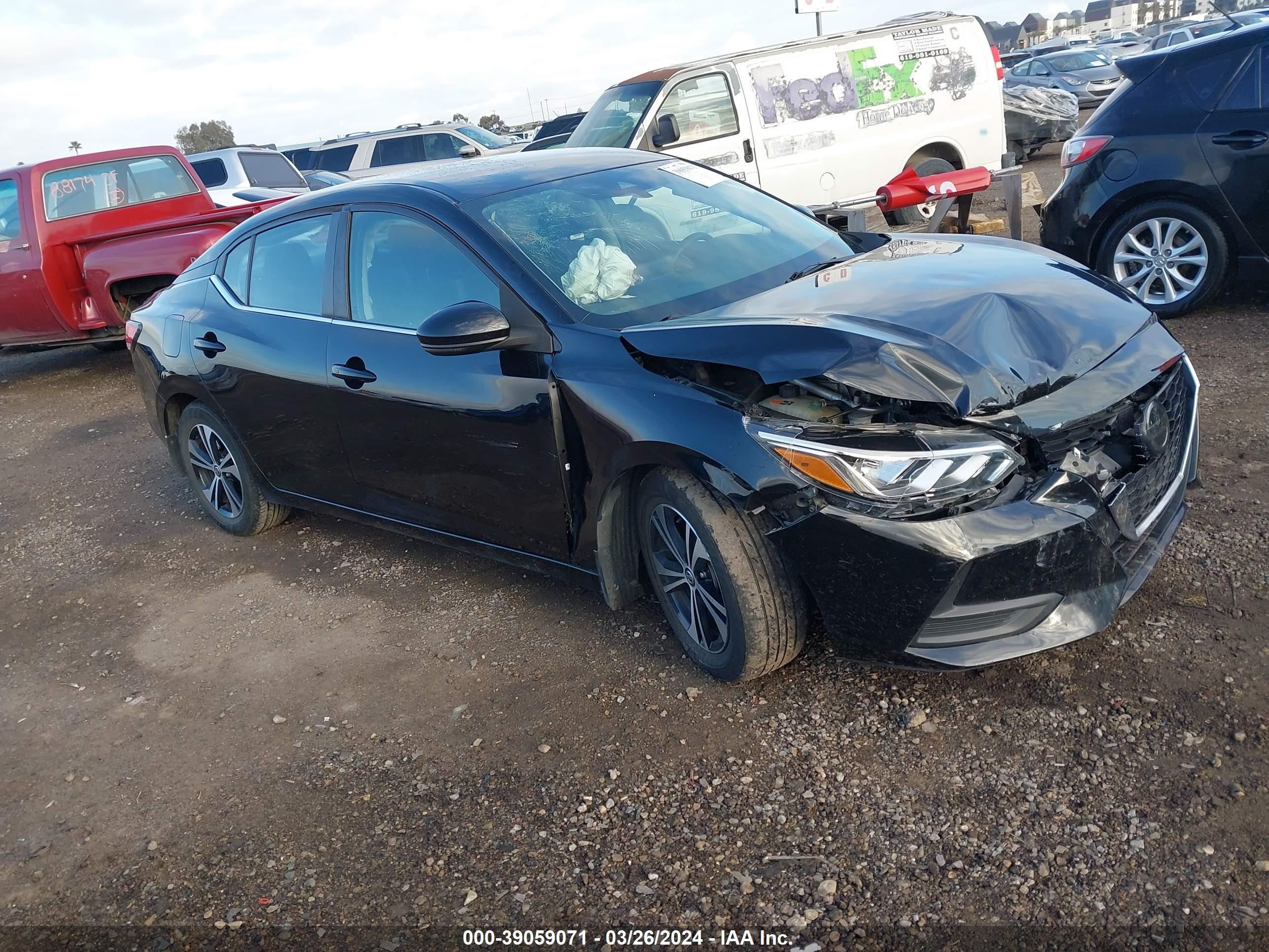 2020 Nissan Sentra Sv Xtronic Cvt vin: 3N1AB8CV9LY244229