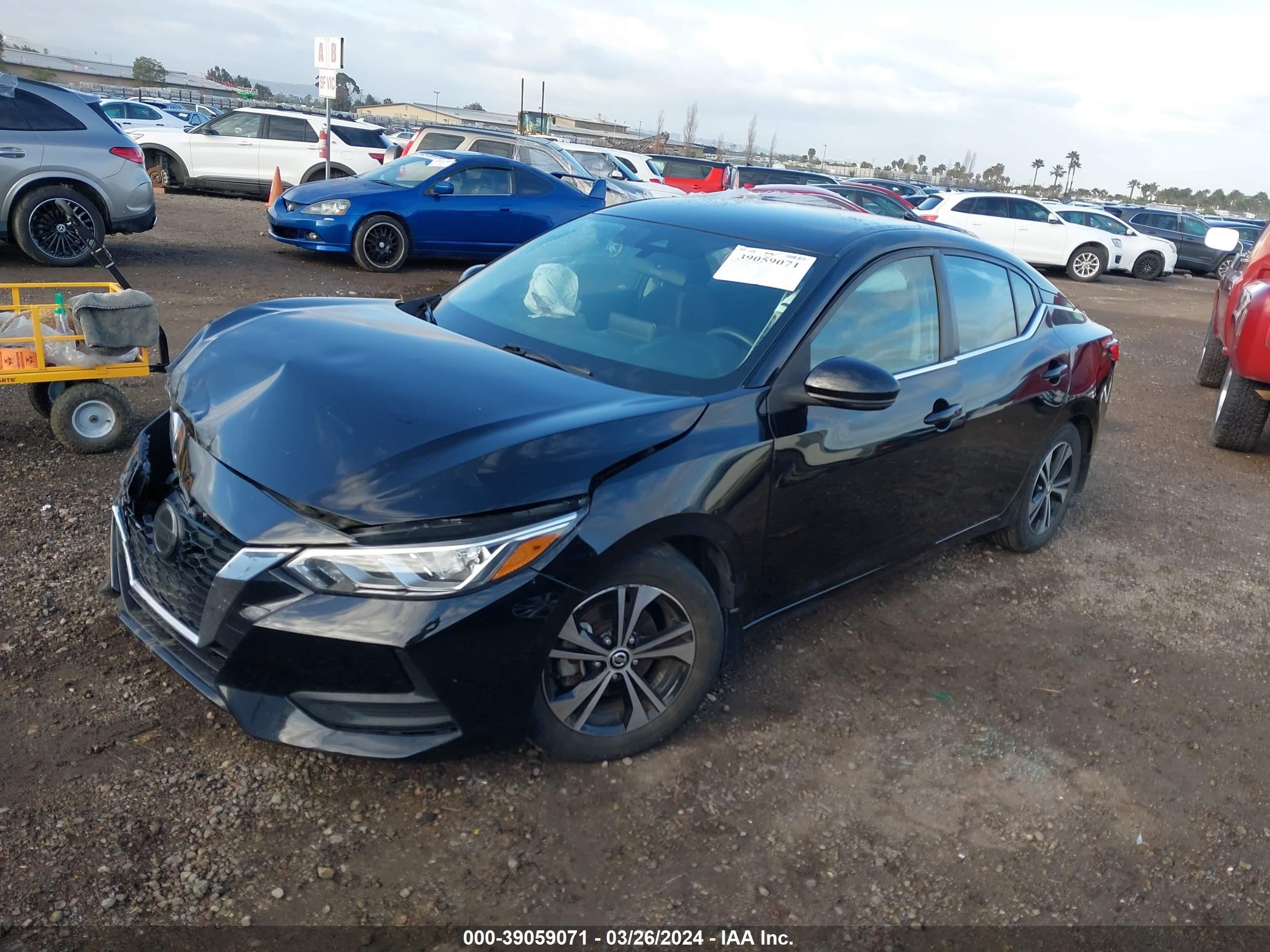 2020 Nissan Sentra Sv Xtronic Cvt vin: 3N1AB8CV9LY244229