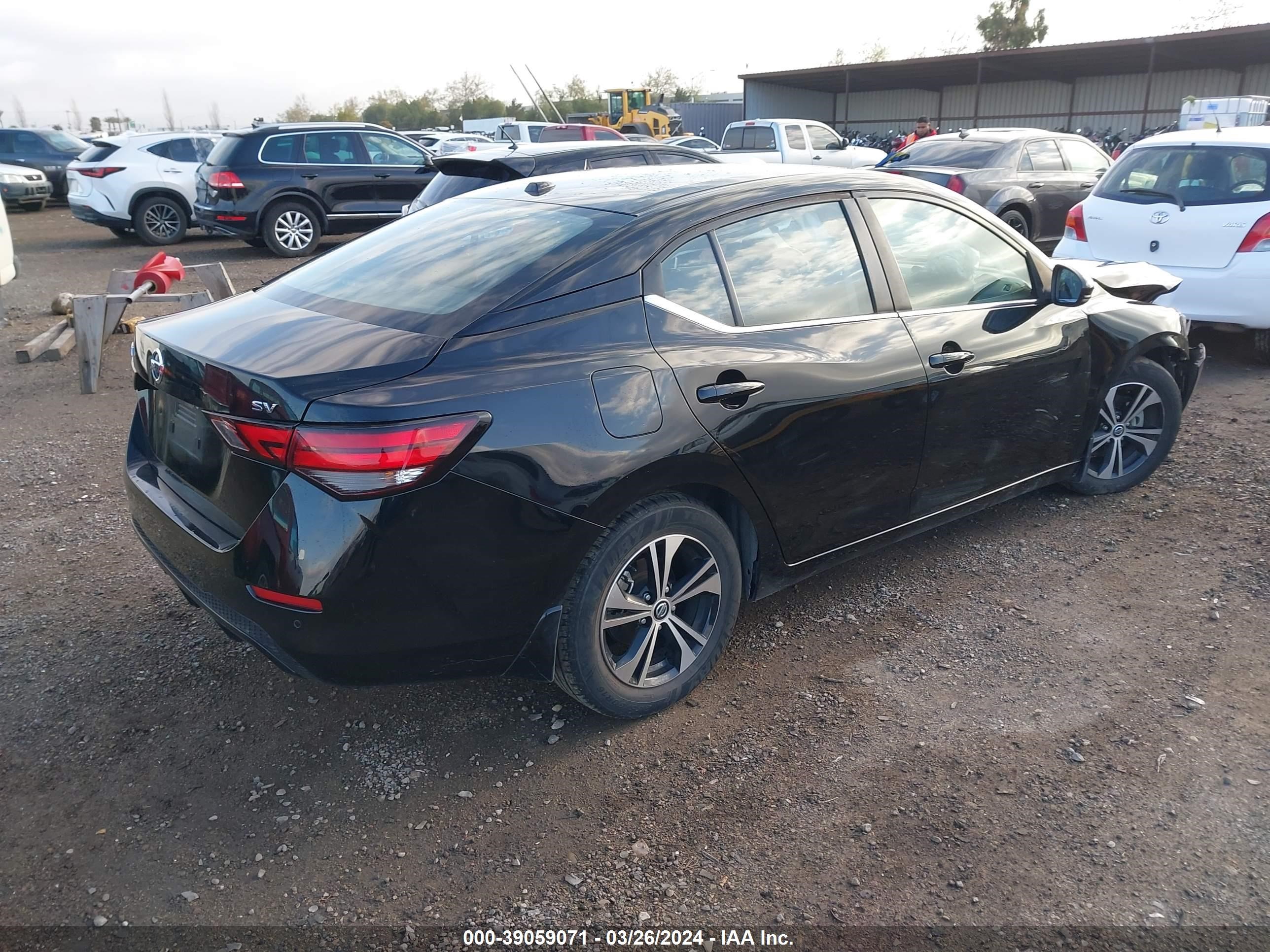 2020 Nissan Sentra Sv Xtronic Cvt vin: 3N1AB8CV9LY244229