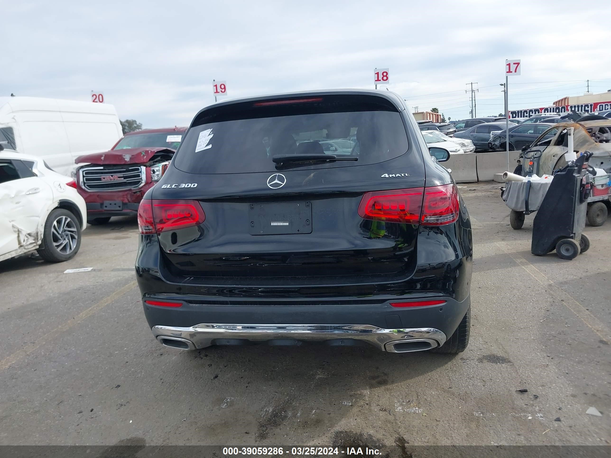 2021 Mercedes-Benz Glc 300 4Matic Suv vin: W1N0G8EB5MV285610