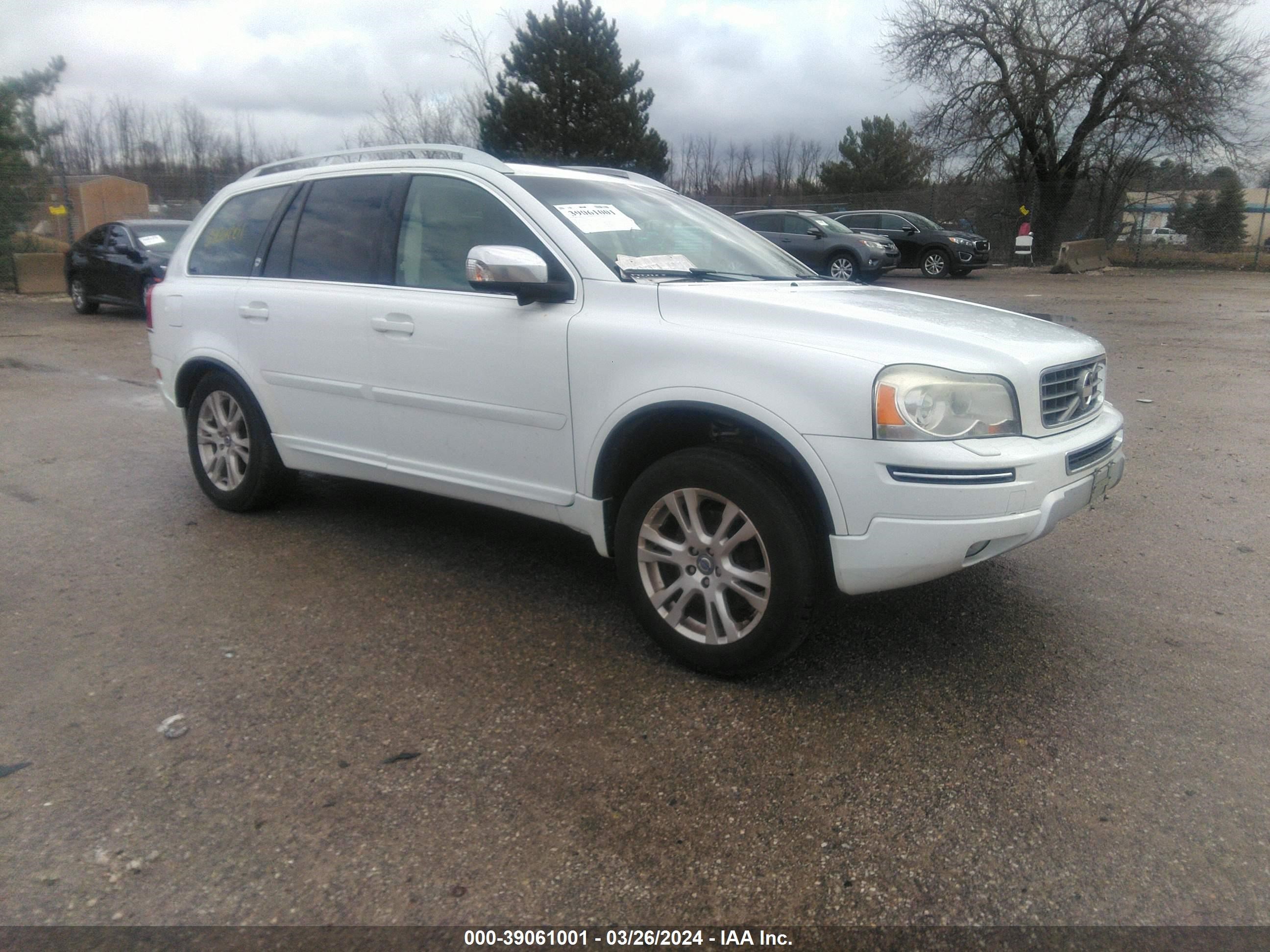 2014 Volvo Xc90 3.2/3.2 Platinum/3.2 Premier Plus vin: YV4952CZ3E1684667