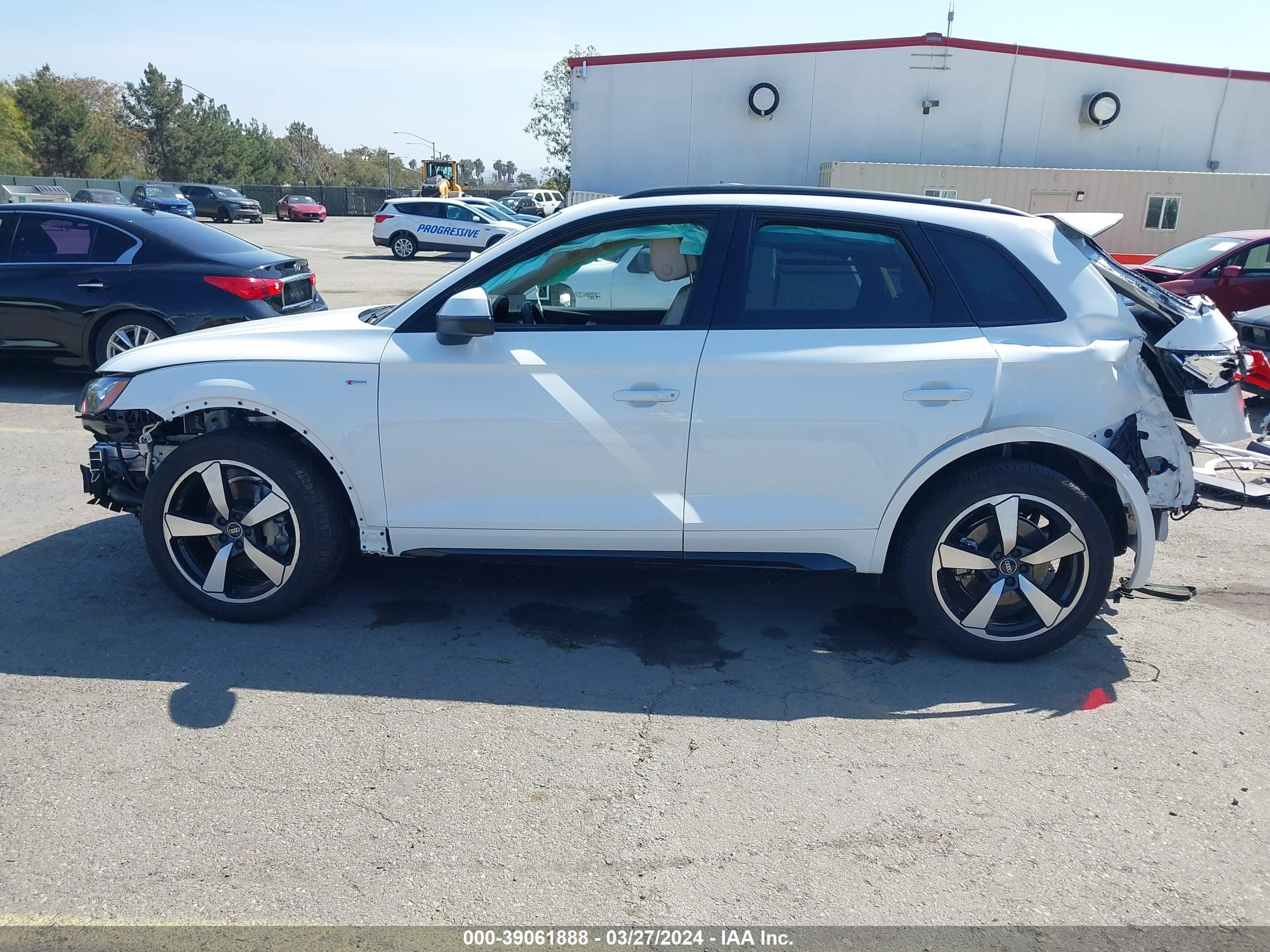 2022 Audi Q5 Premium Plus 45 Tfsi S Line Quattro S Tronic vin: WA1EAAFY9N2122609