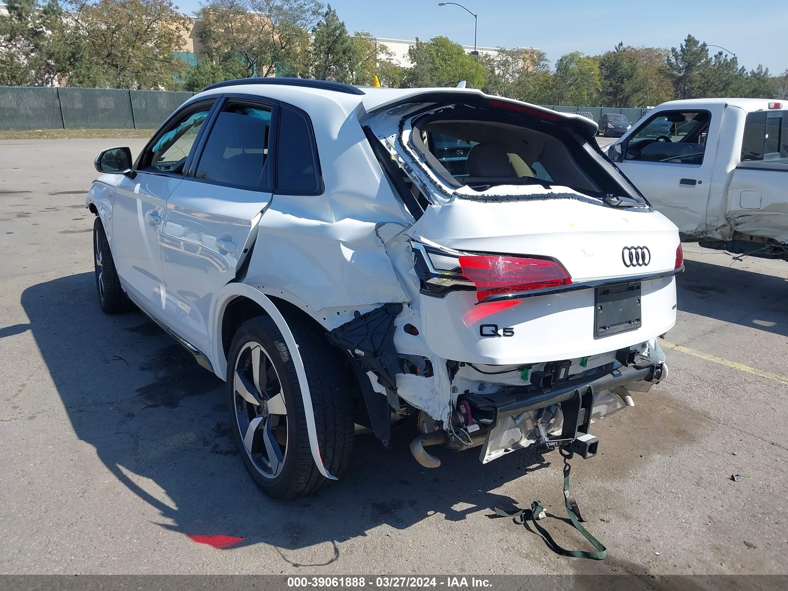 2022 Audi Q5 Premium Plus 45 Tfsi S Line Quattro S Tronic vin: WA1EAAFY9N2122609