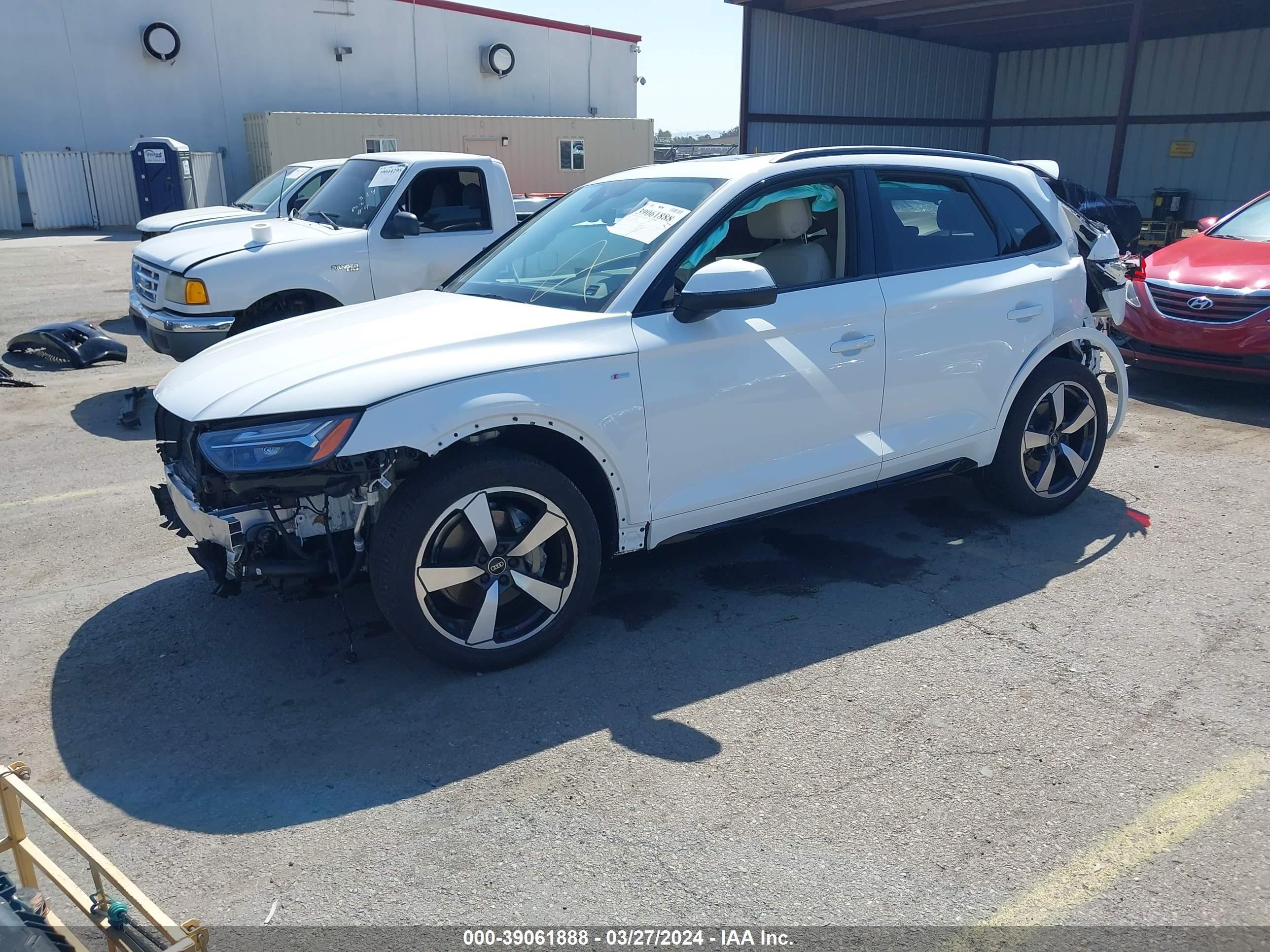 2022 Audi Q5 Premium Plus 45 Tfsi S Line Quattro S Tronic vin: WA1EAAFY9N2122609