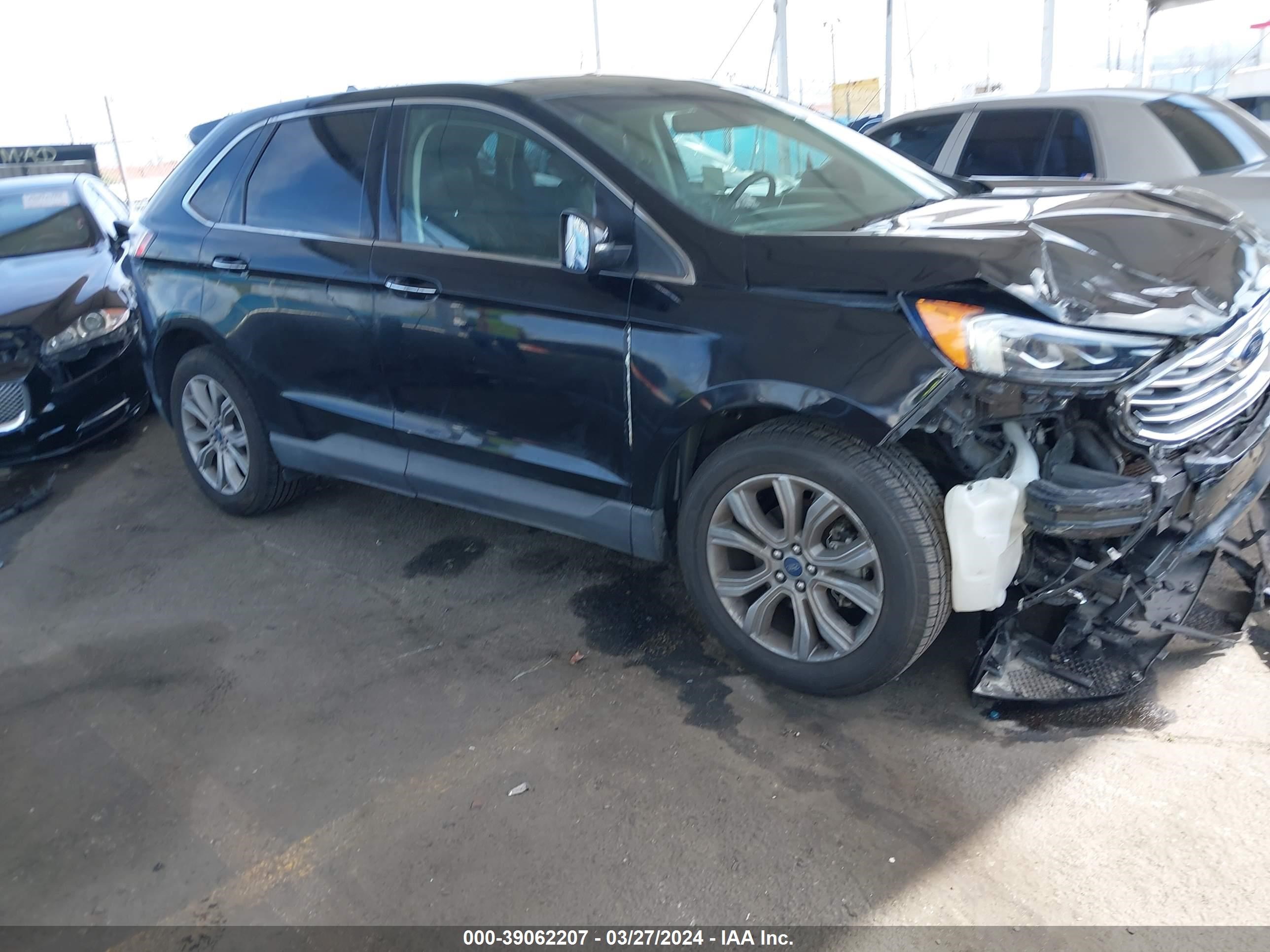 2019 Ford Edge Titanium vin: 2FMPK3K99KBB81179